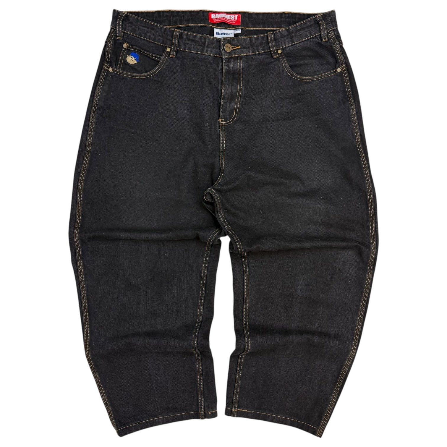 Butter Goods Baggiest Fit Pants Black