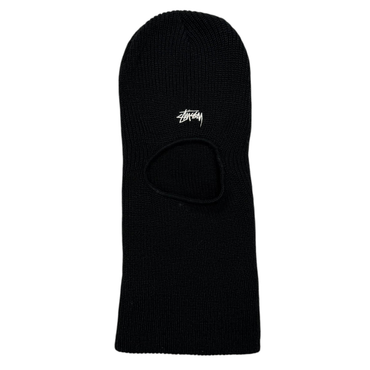 Stussy Stock Knit Balaclava Black