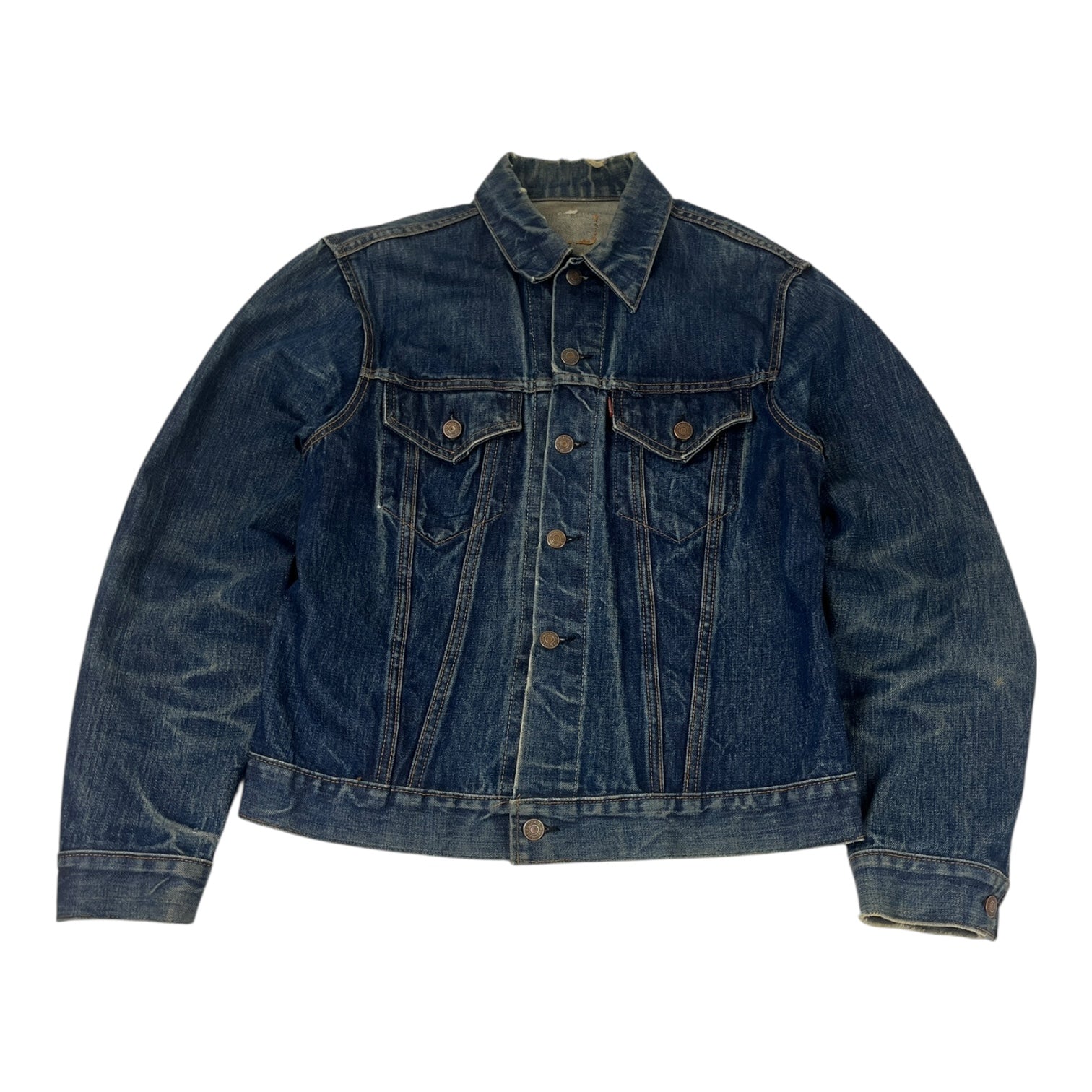 Vintage 80s Levi’s Big E Denim Jacket Indigo Denim