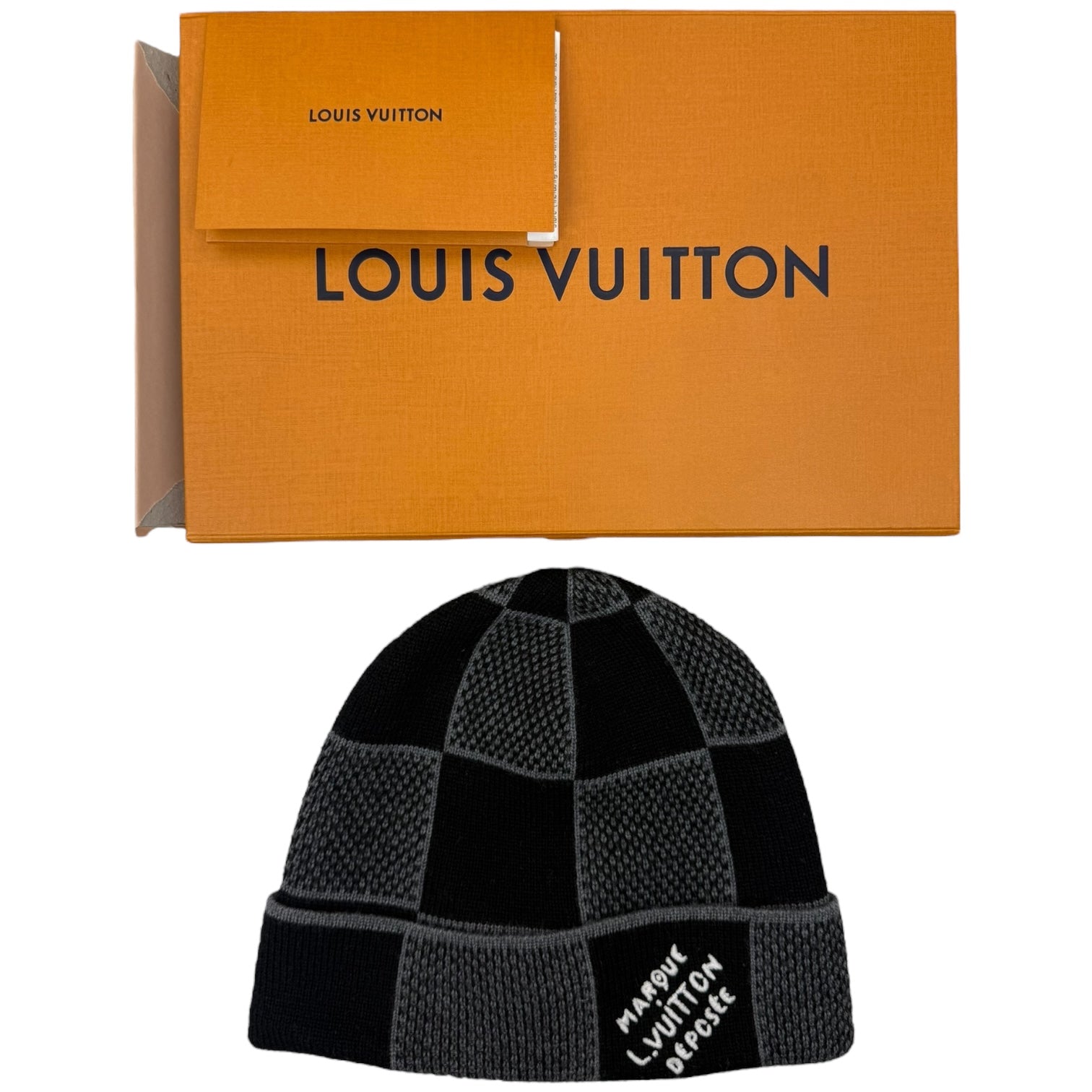 Louis Vuitton Daimer Heritage Beanie Black/Grey