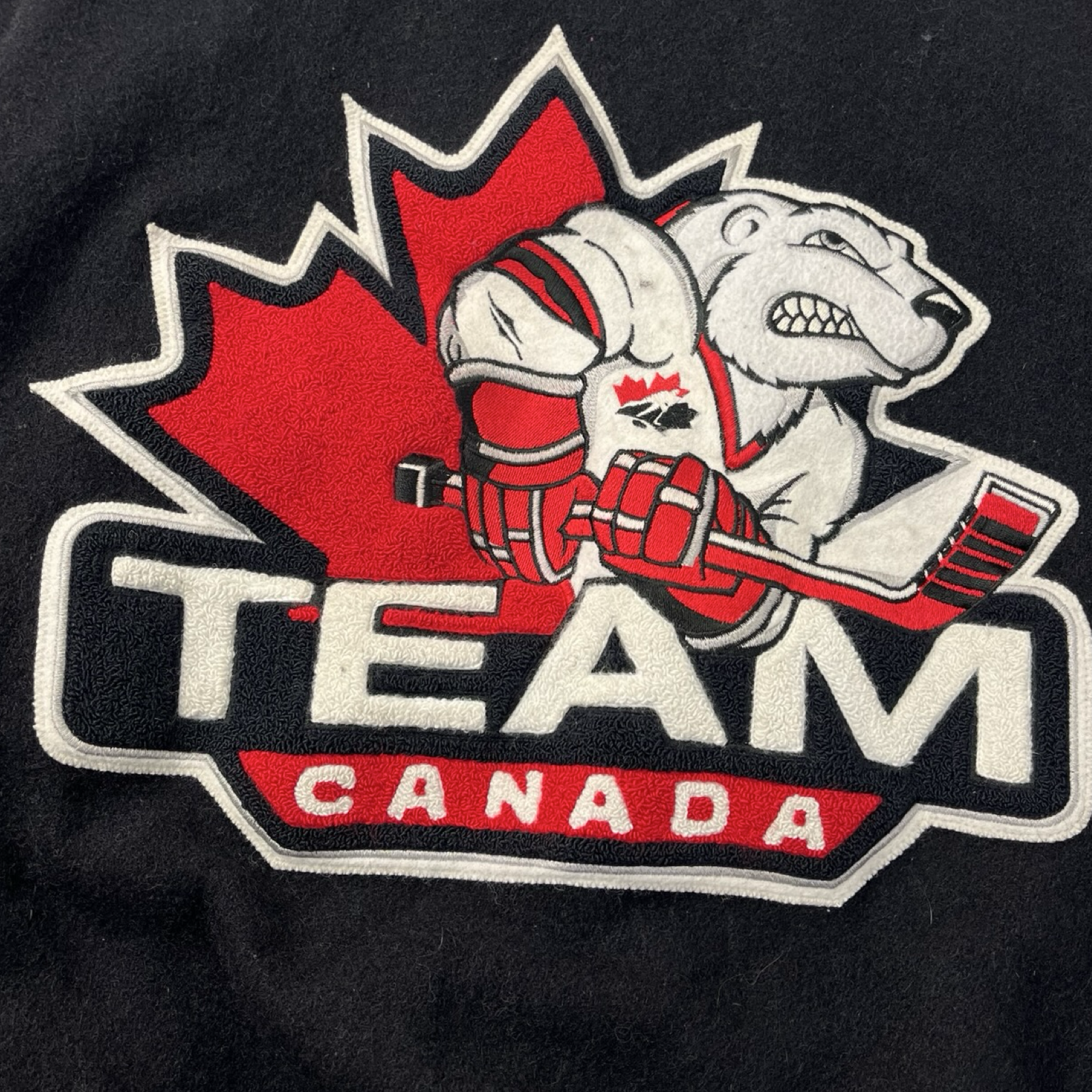Vintage Team Canada Hockey Varsity Jacket