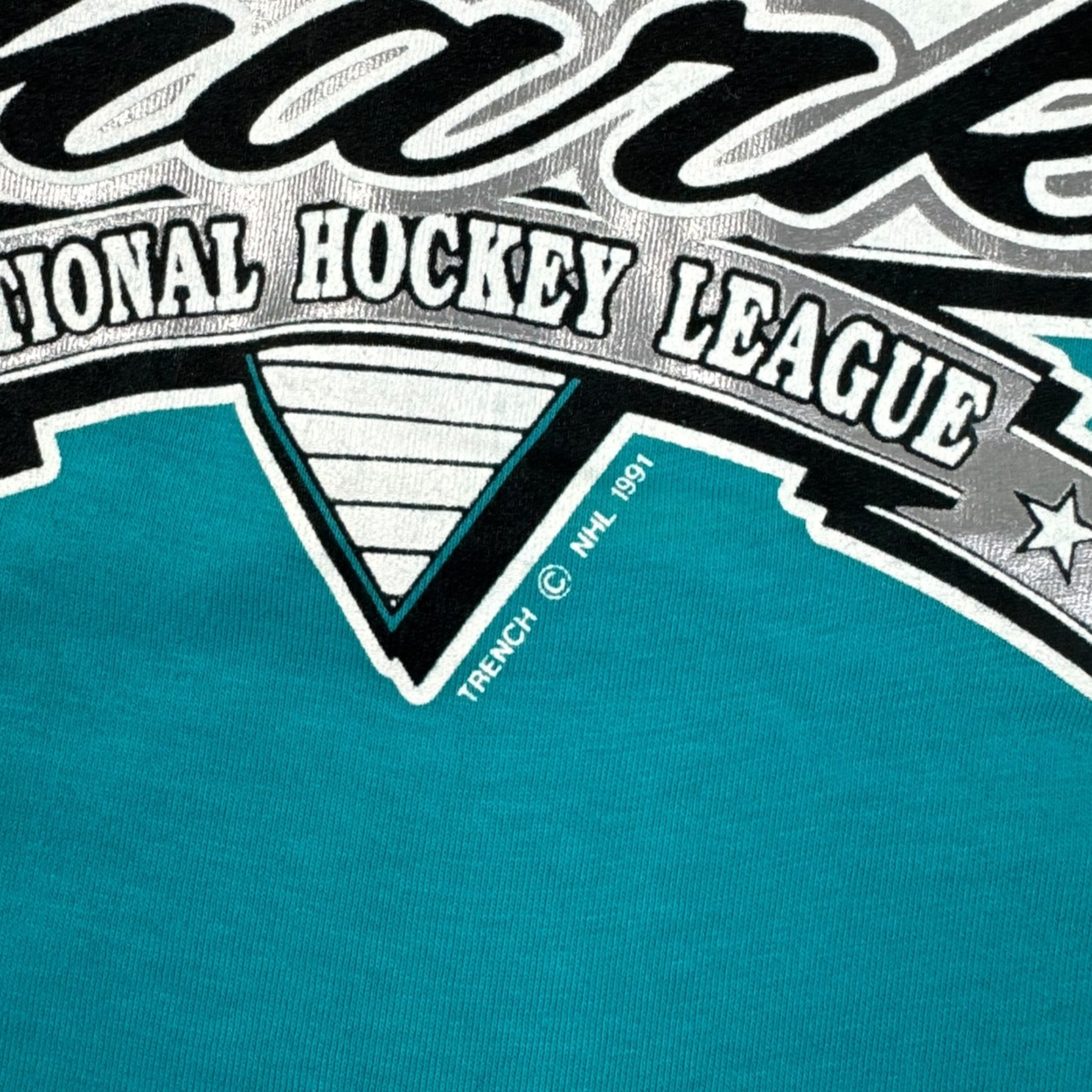 1991 San Jose Sharks NHL T-Shirt