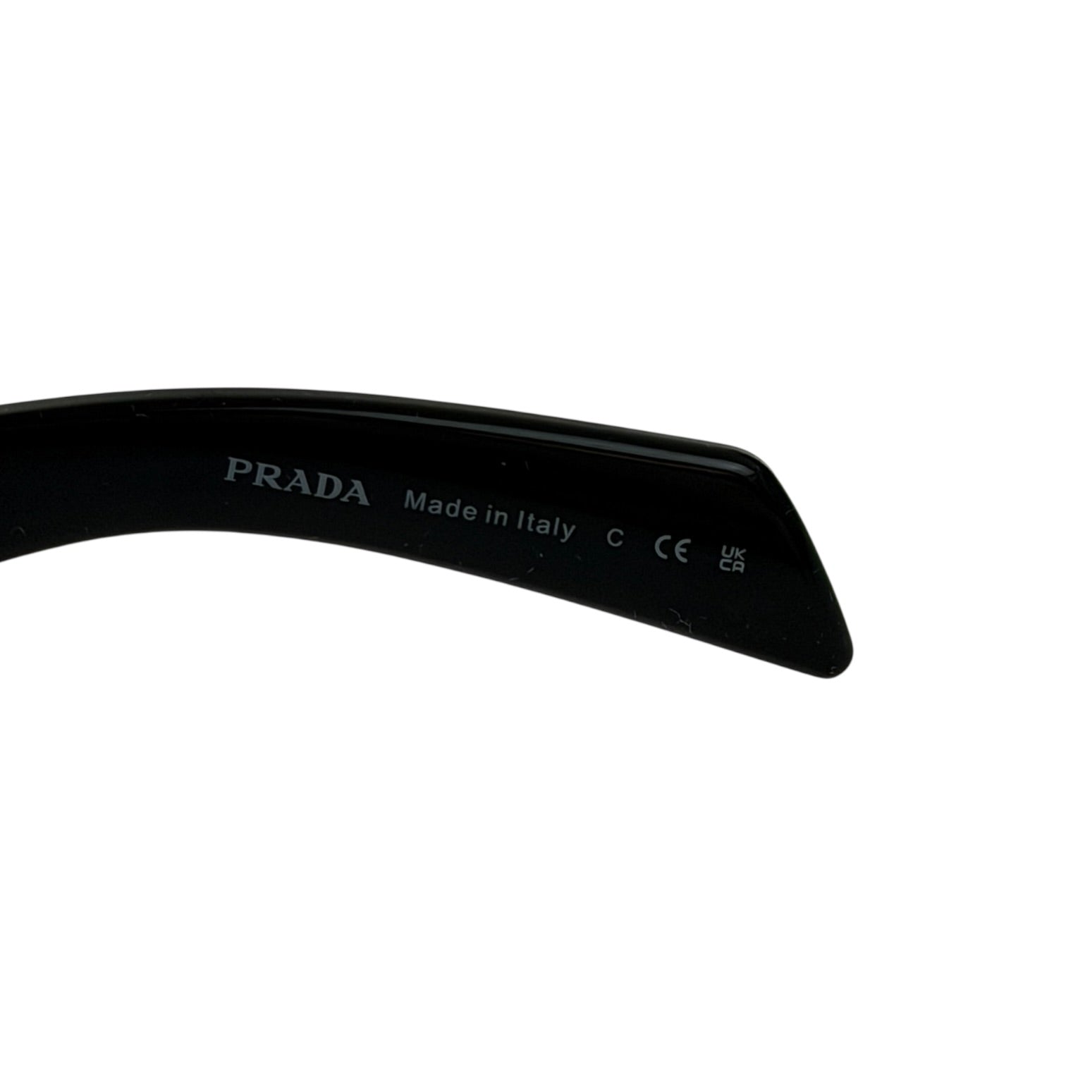 Prada SPRA19 Wrap Around Sunglasses Black