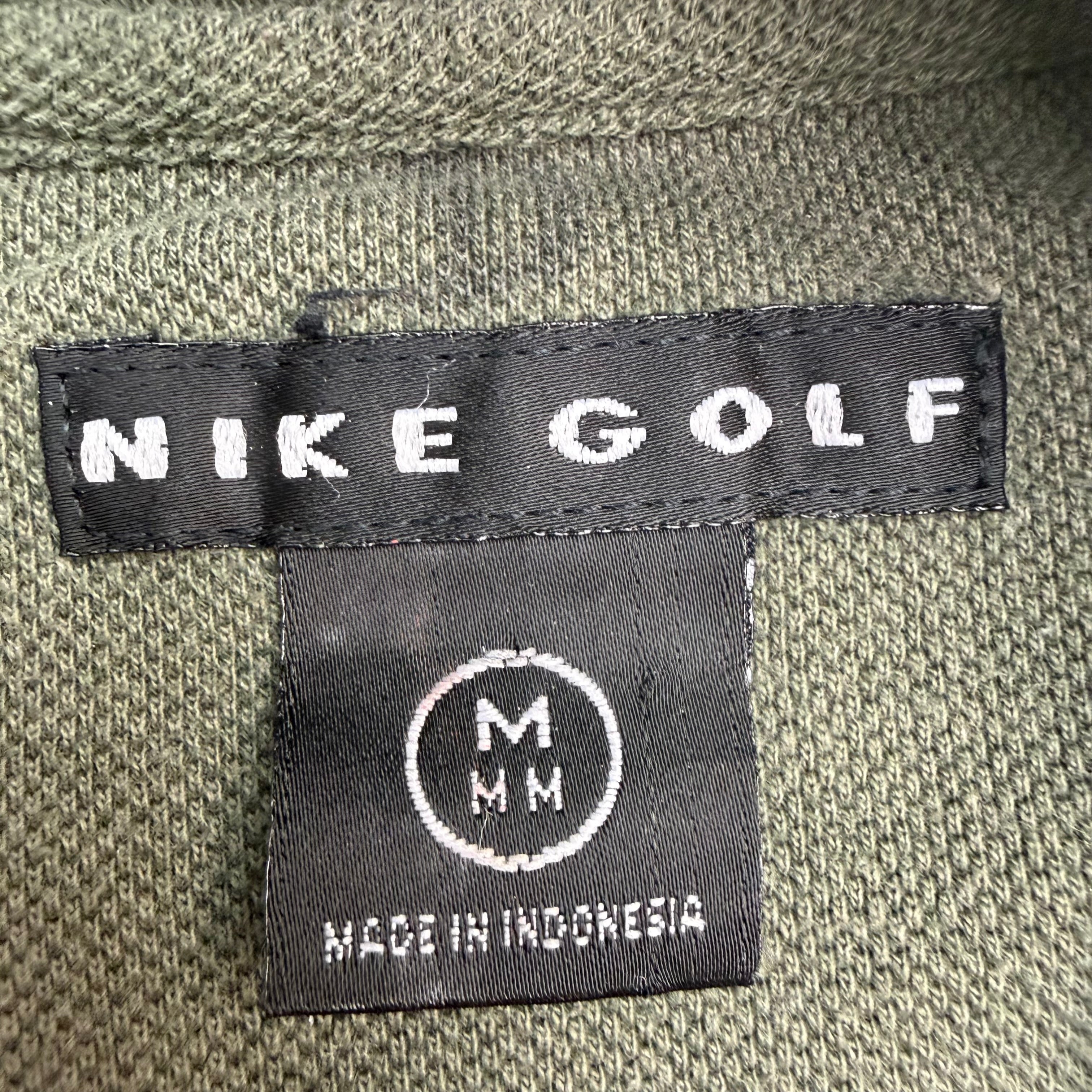 Vintage Nike Golf Mockneck Sweater Green
