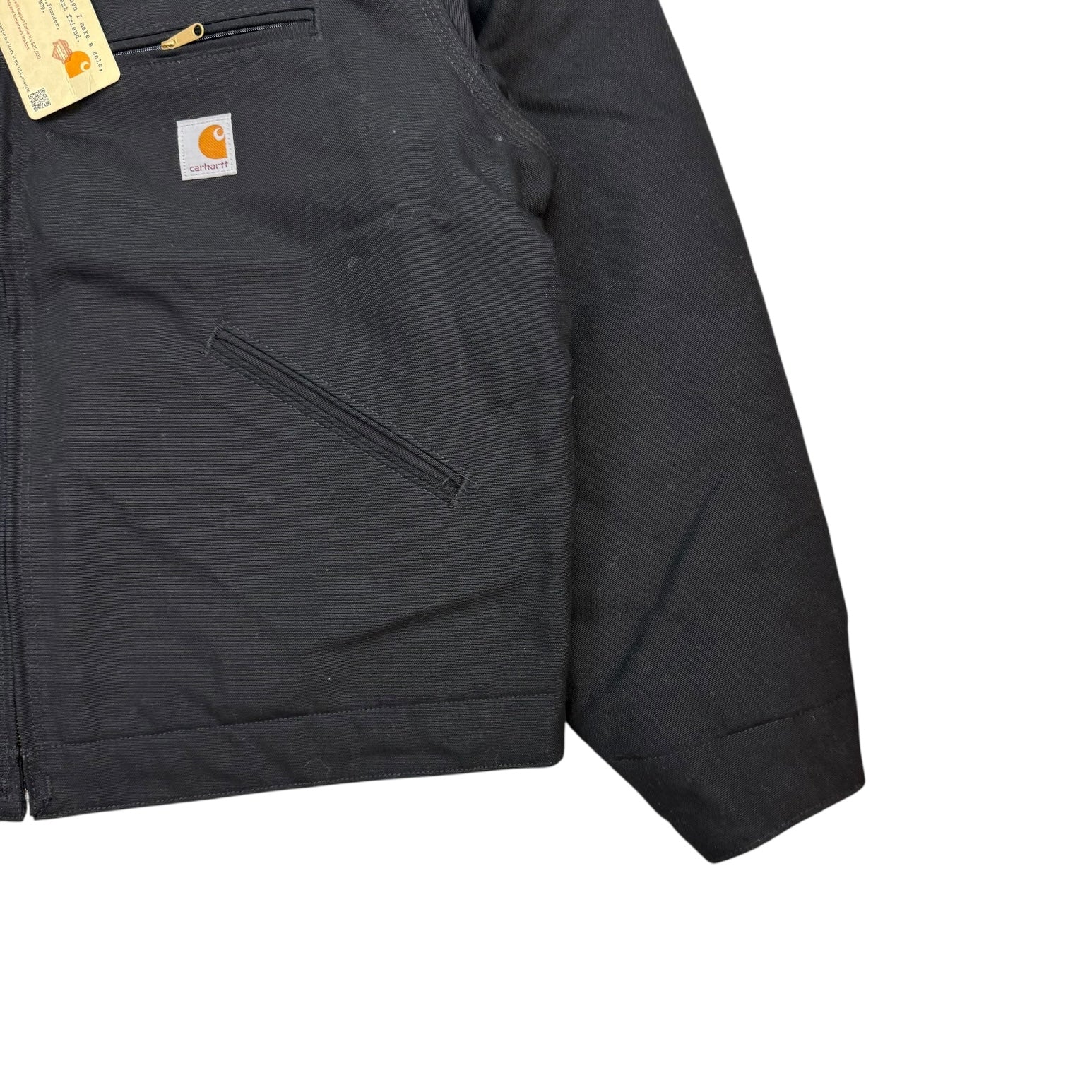 Vintage Carhartt Detroit Blanket Lined Jacket Black