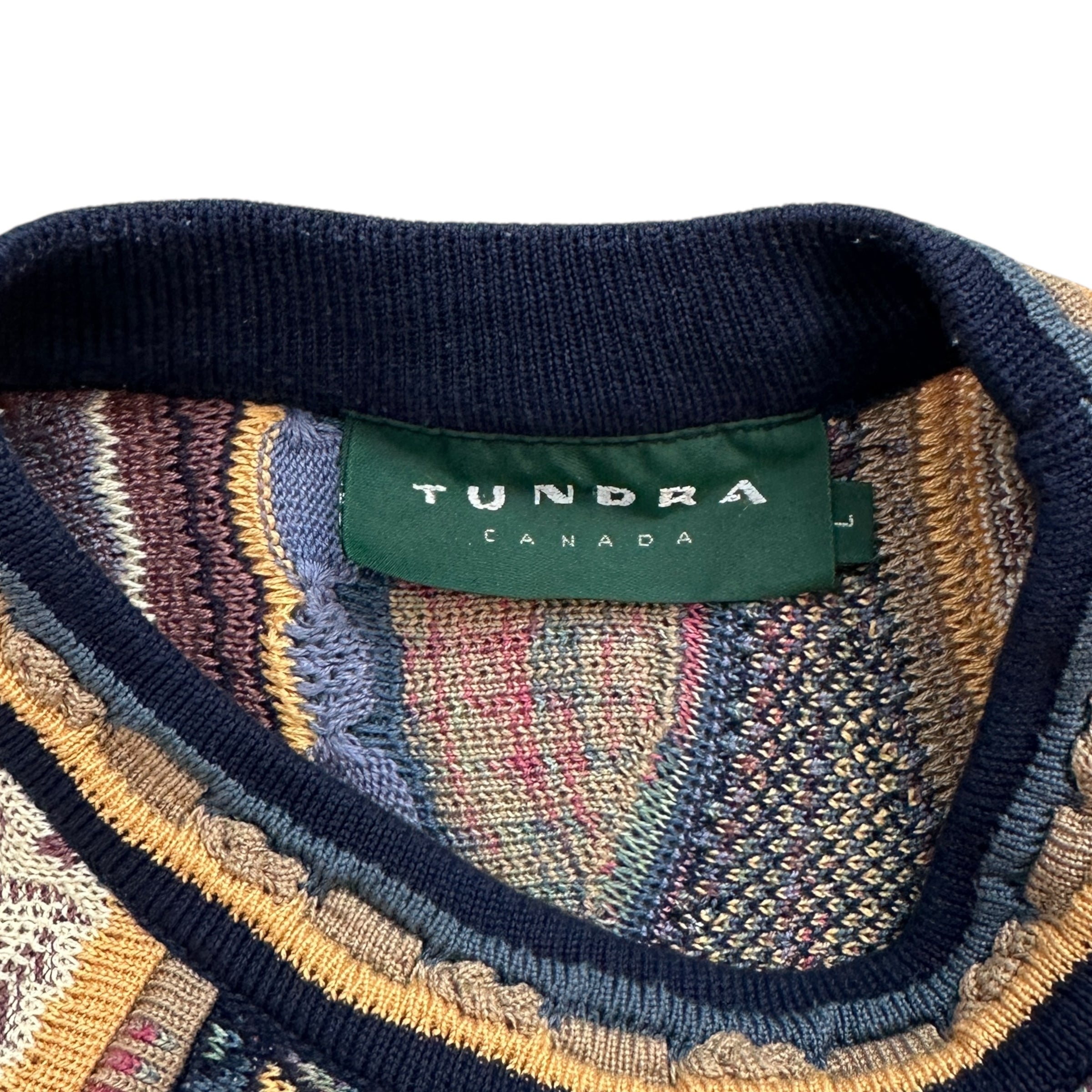 Vintage Tundra 3D Coogi Style Knit