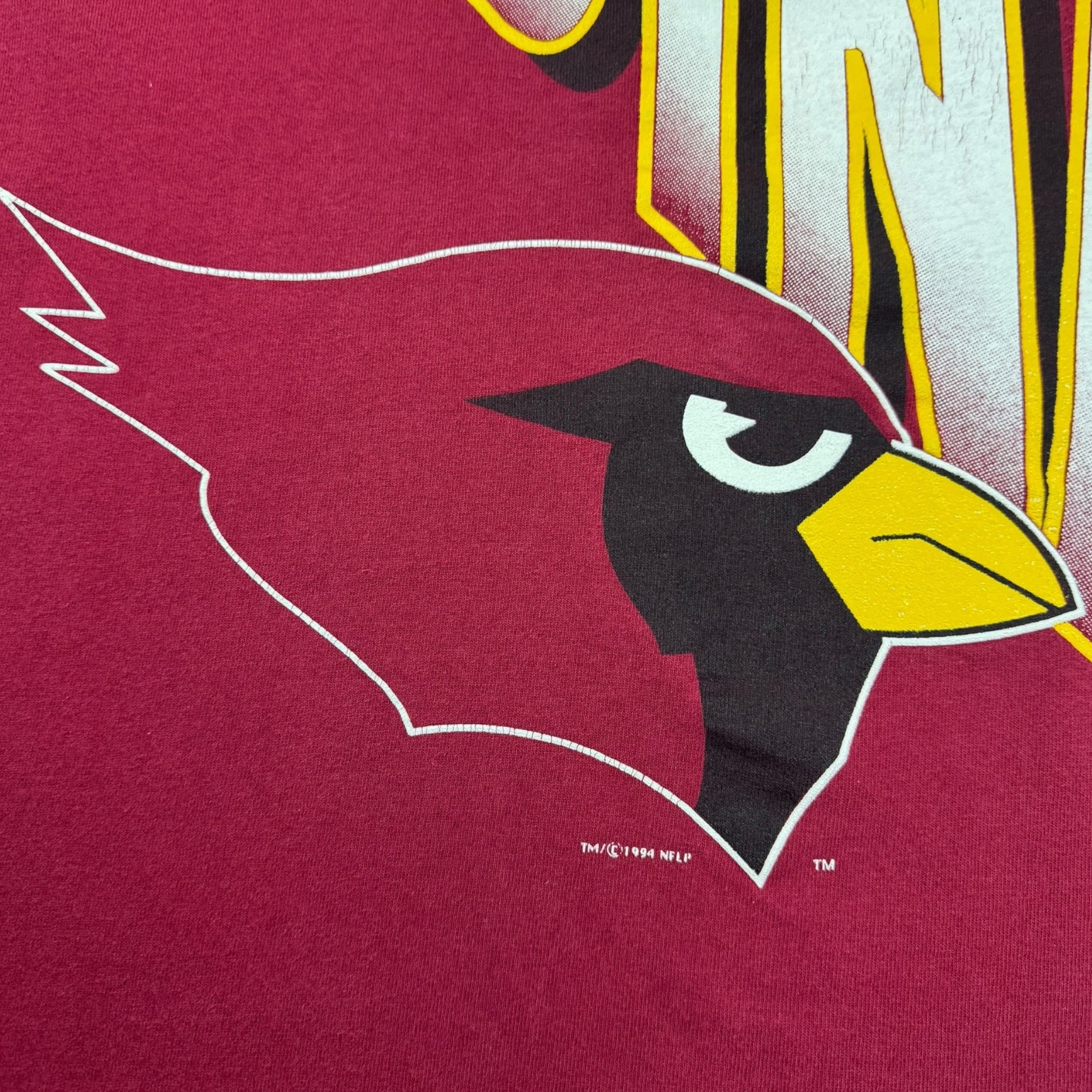 1994 Arizona Cardinals Big Spell Out T-Shirt