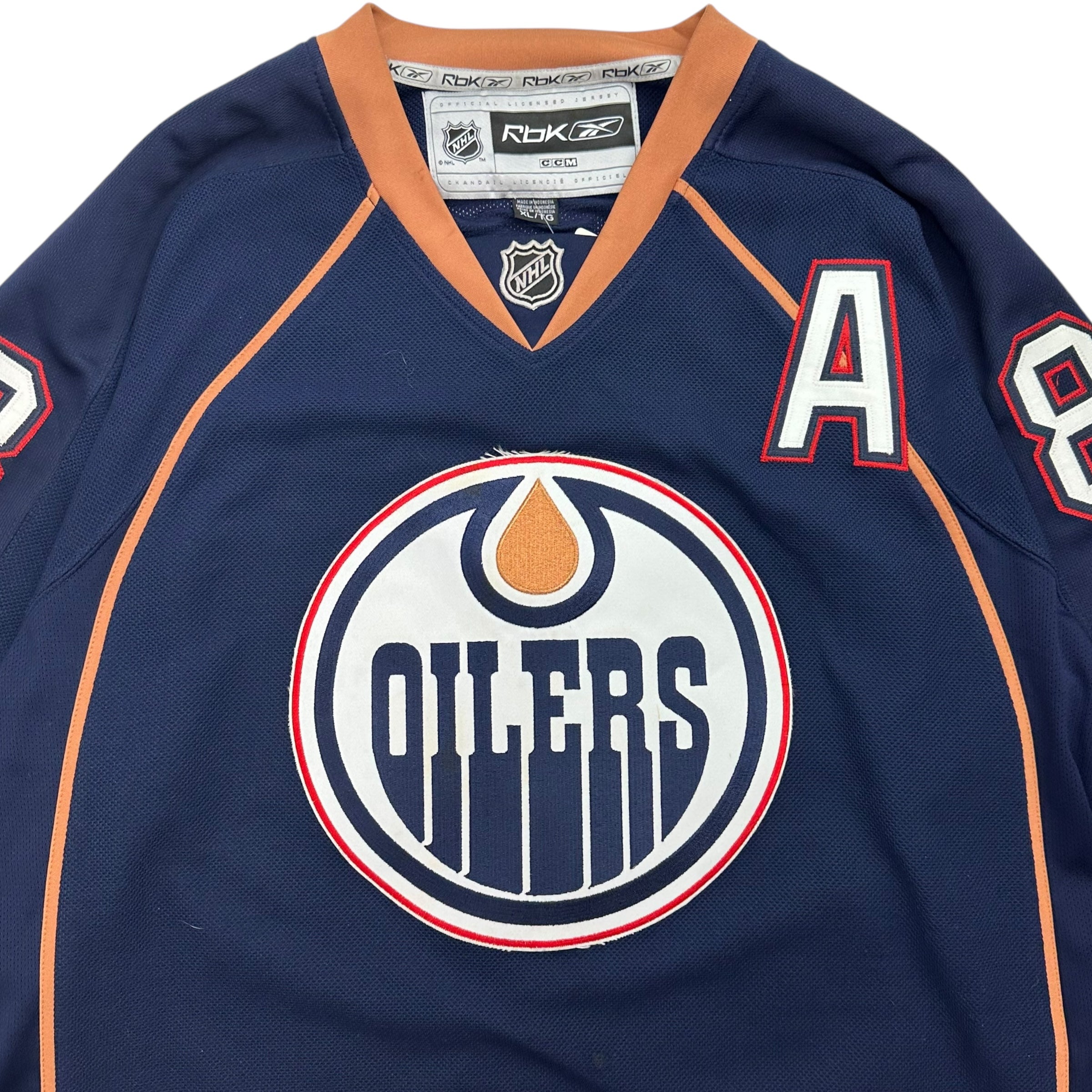 Vintage Edmonton Oilers Ales Hemsky Home Jersey