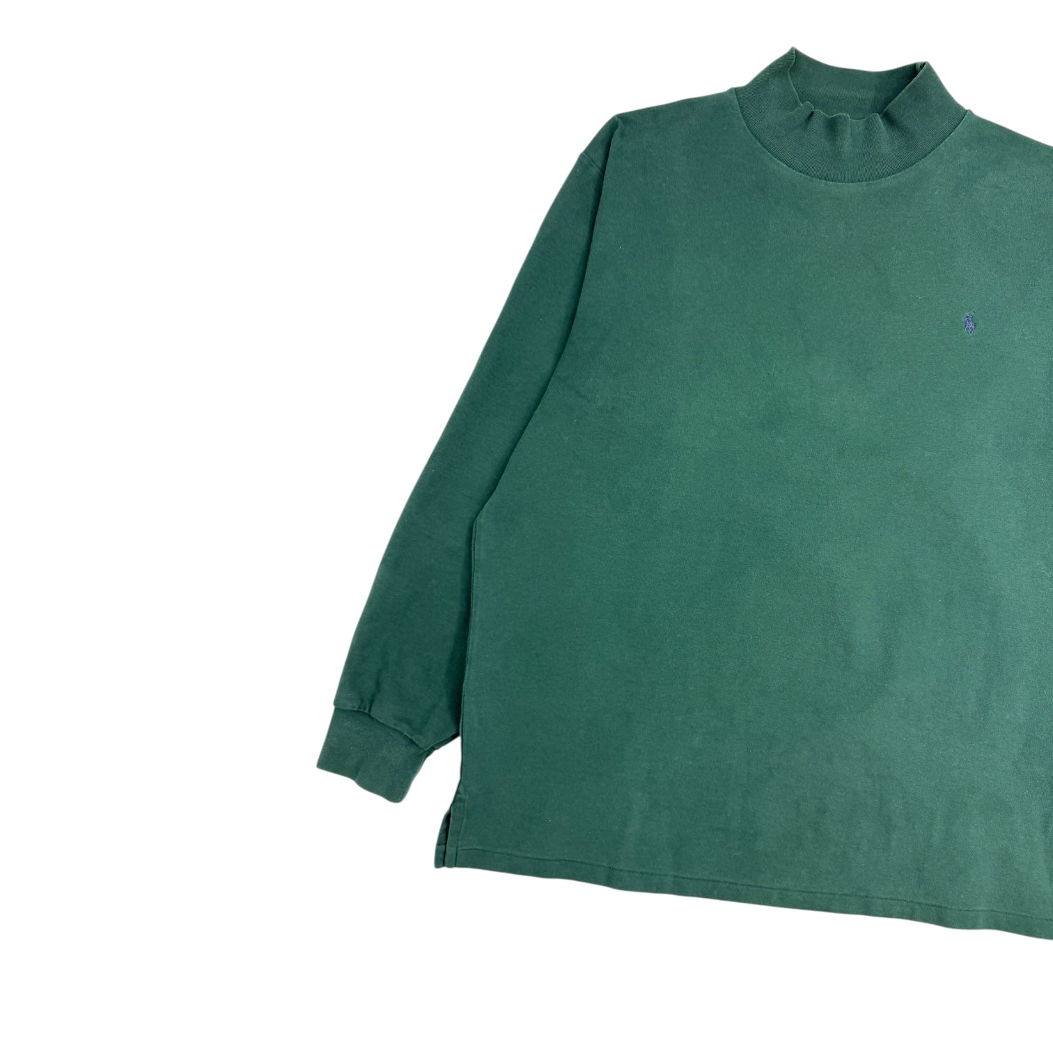 Vintage Polo Ralph Lauren Mockneck Green