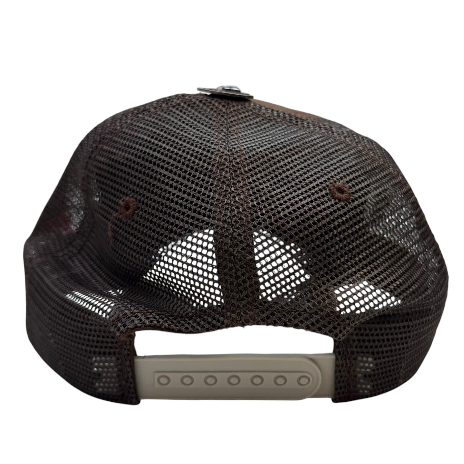 Vintage Ed Hardy By Cristian Audigier Embroidered Snapback Brown