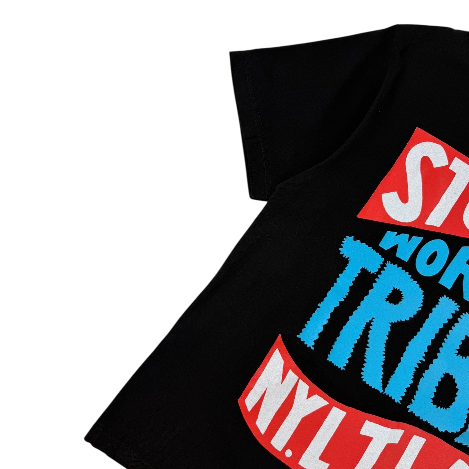 Stussy World Tribe NY.L.T.LA T-Shirt Black