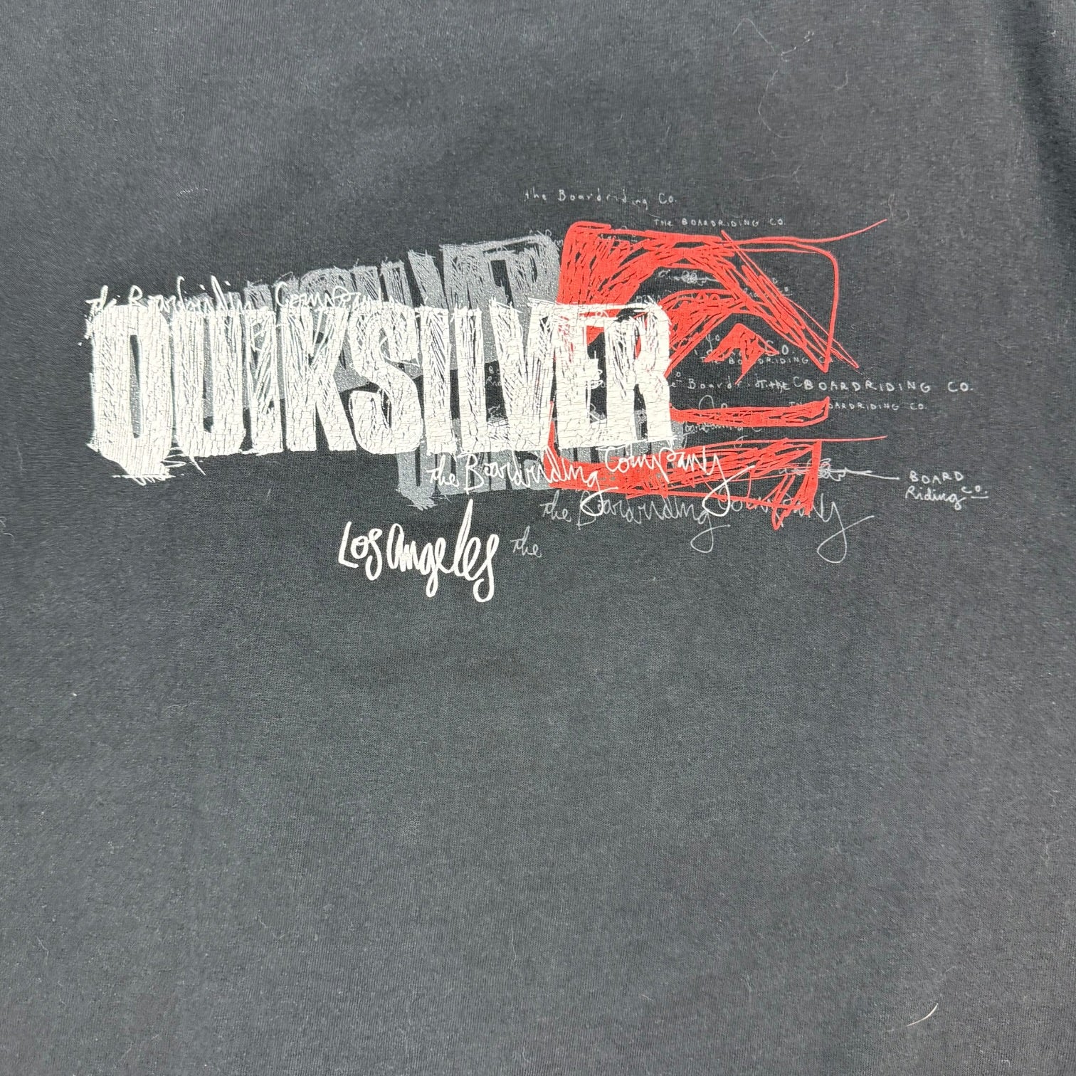 Vintage Quicksilver Los Angeles Tee Black