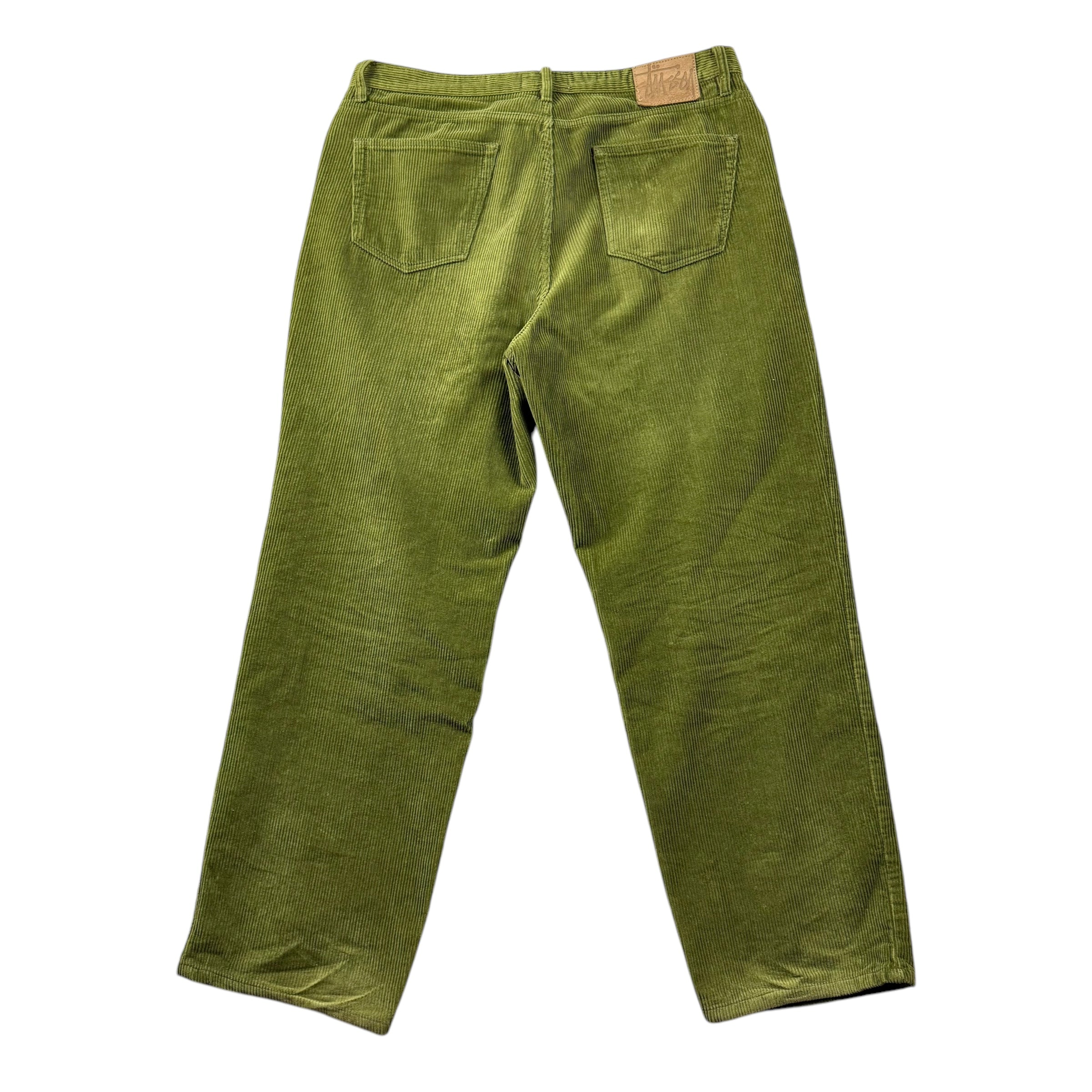 Stussy Big Ol Jeans Corduroy Green