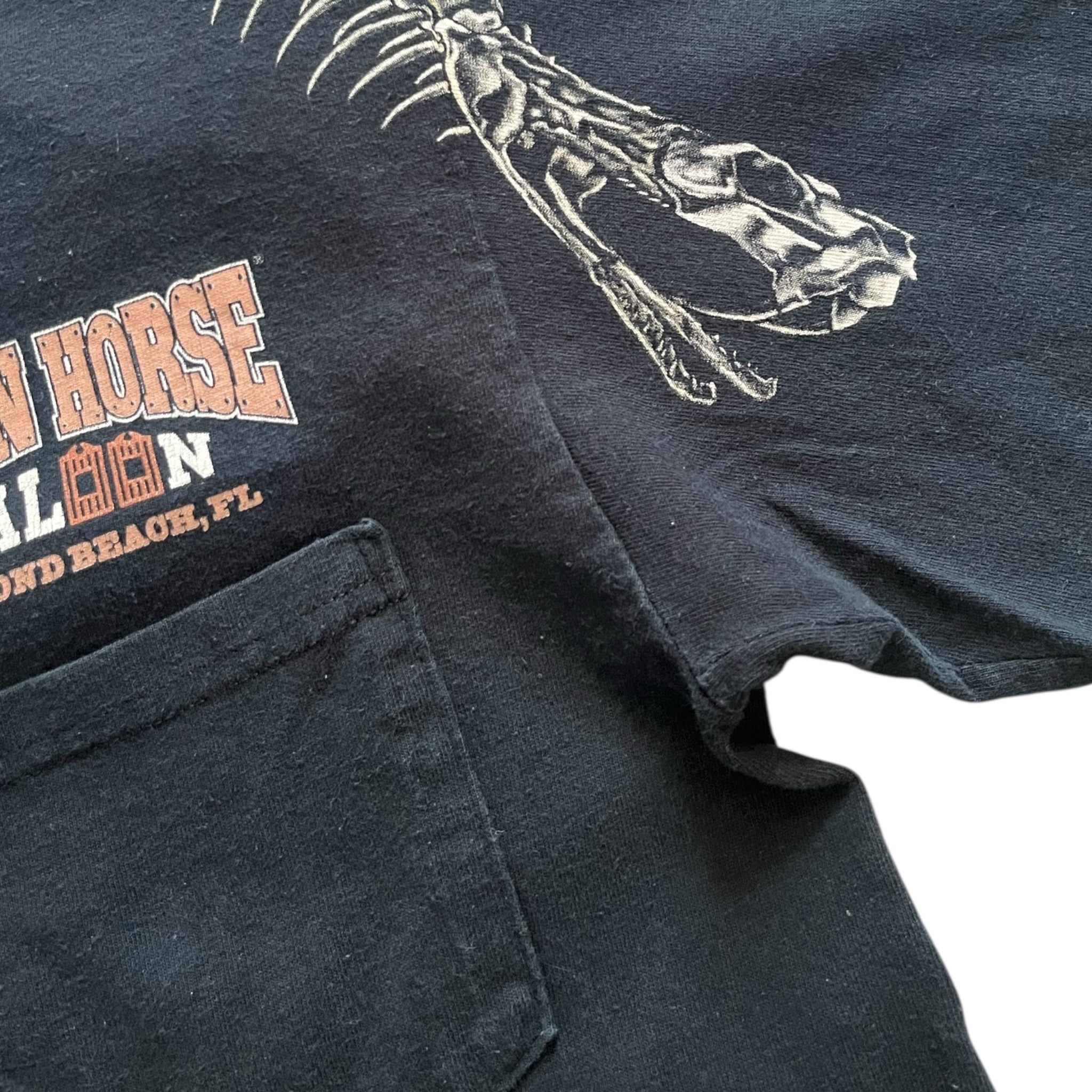 Iron Horse Saloon Snake Skeleton Longsleeve Shirt