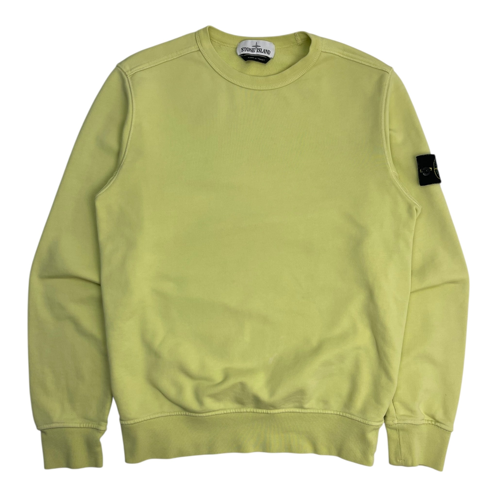 Stone Island Garment Dyed Crew Sweat Pistacio