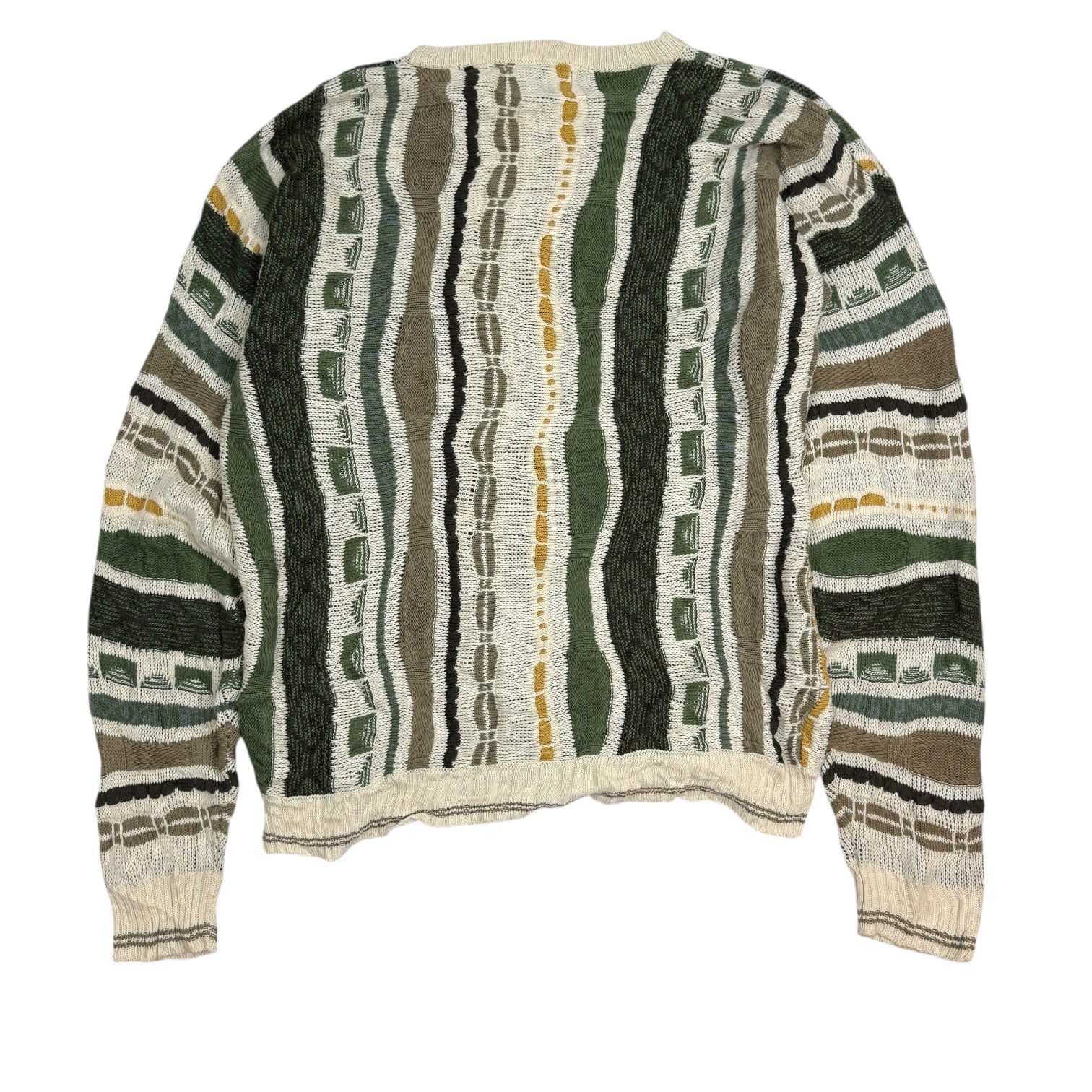 Vintage Cable Knit Sweater Multicolour