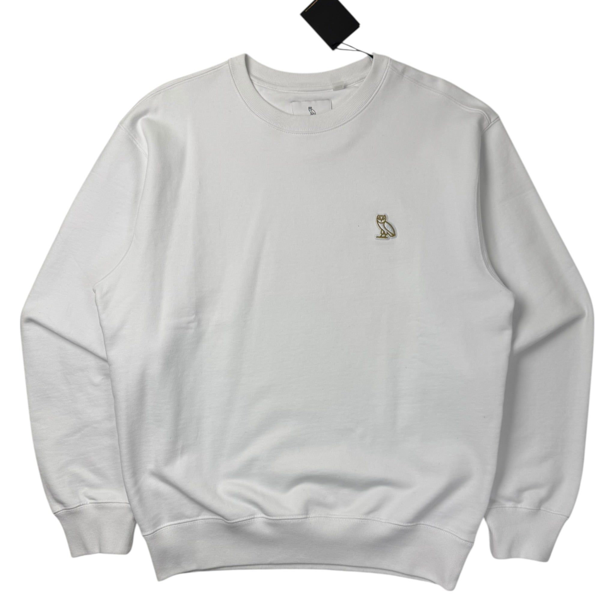 OVO Classic Owl Sweatshirt White