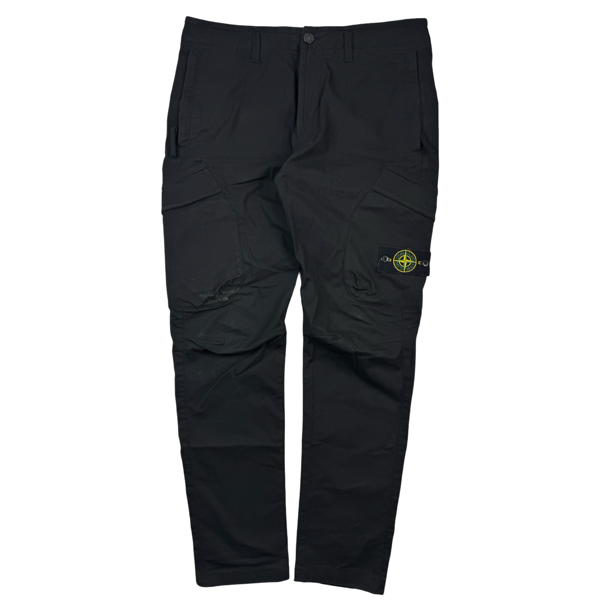 Stone Island Type Re-T Stretch Cotton Nylon Cargo Trousers