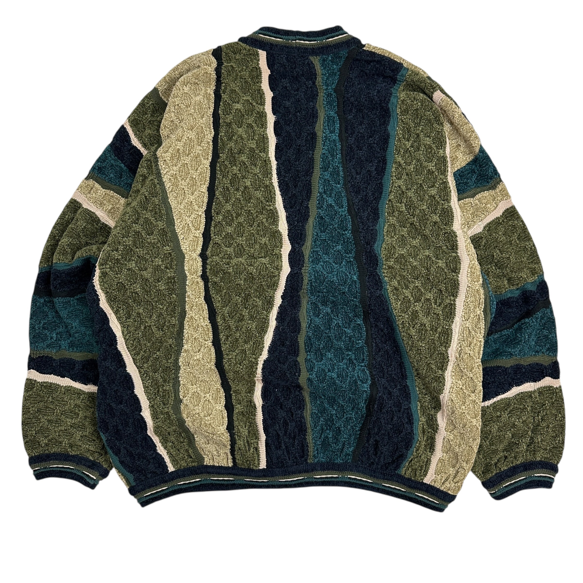 Vintage Tundra Coogi Style Cardigan