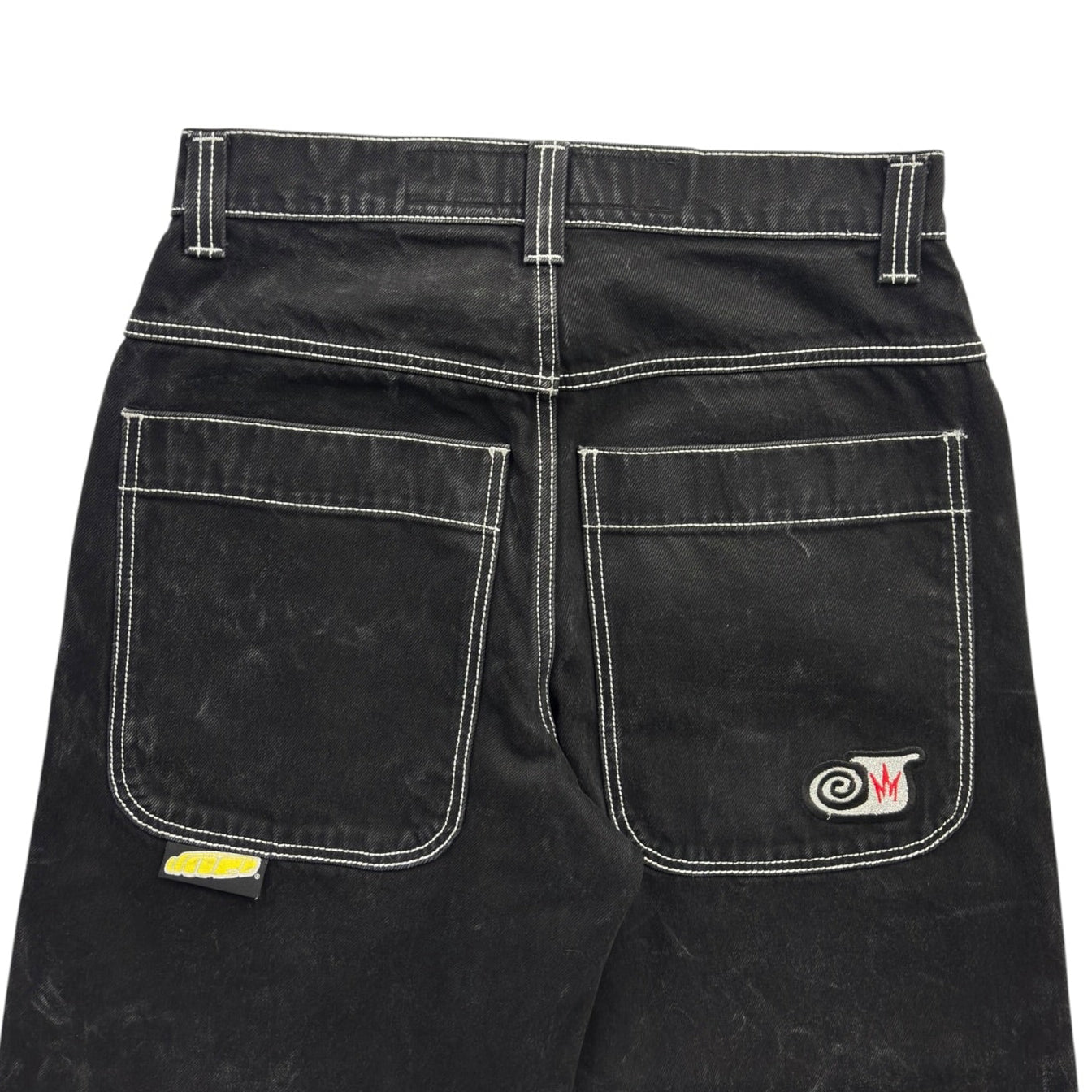 (W) JNCO Industries Wide Leg Jeans Black