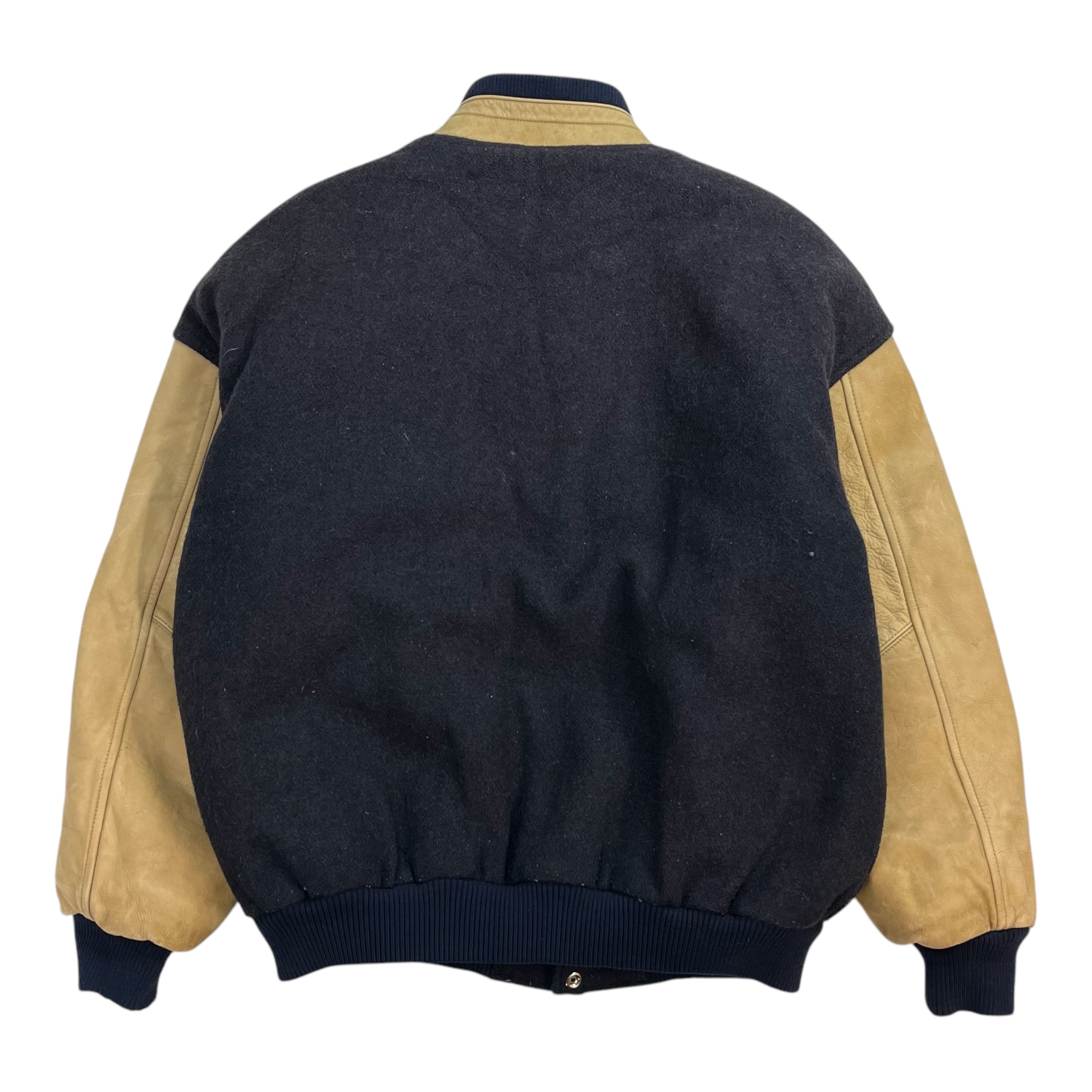 Vintage Ford Varisty Jacket Navy/Tan