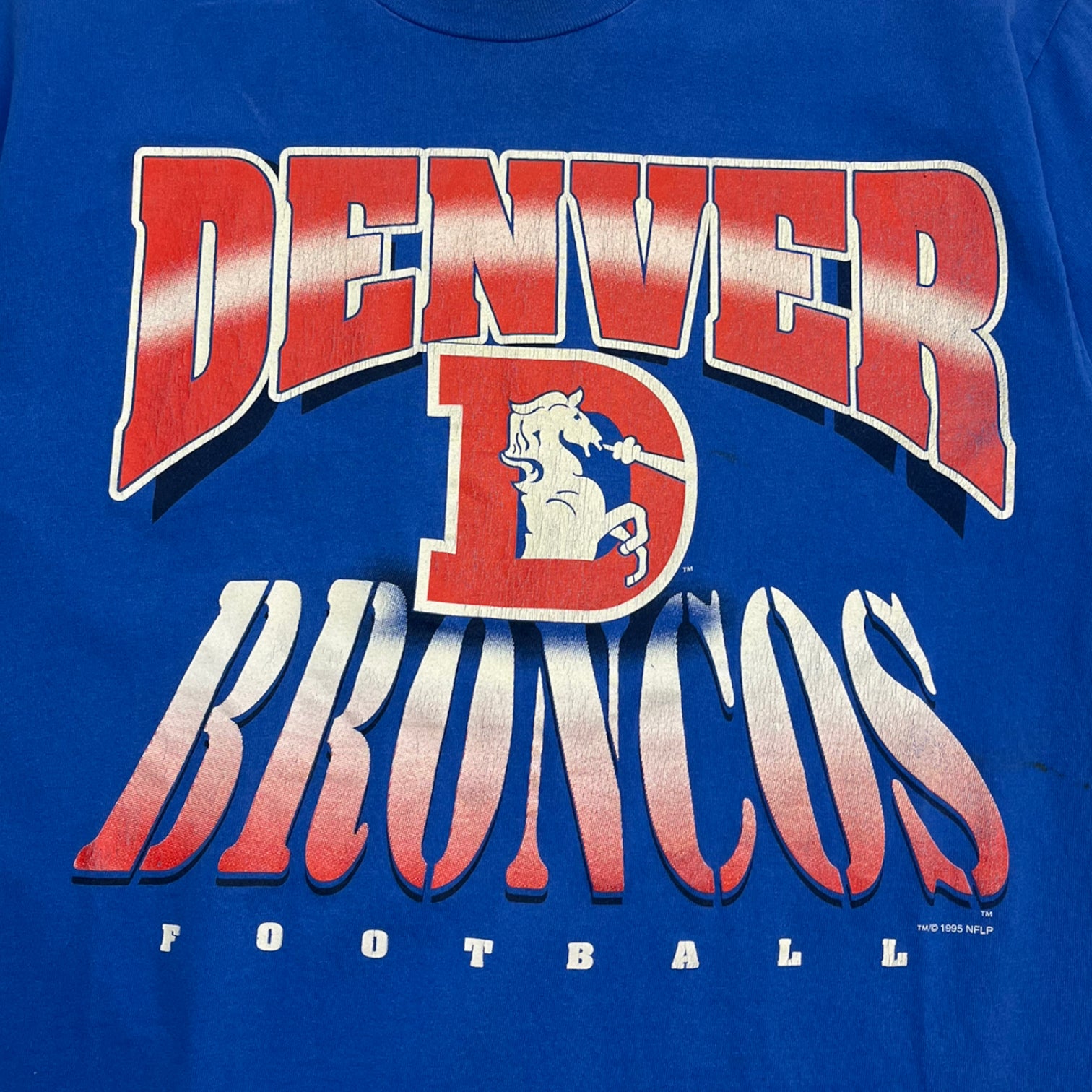 1995 Denver Broncos Tee Blue