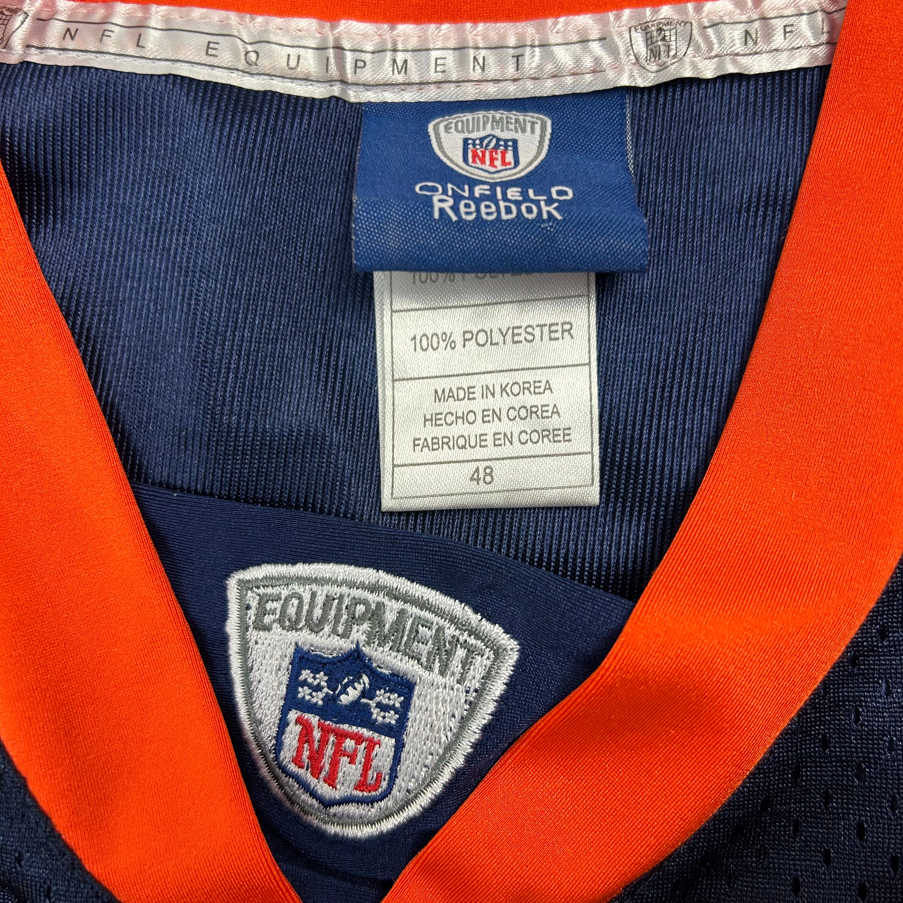 Denver Broncos Reebok Equipment Football Jersey