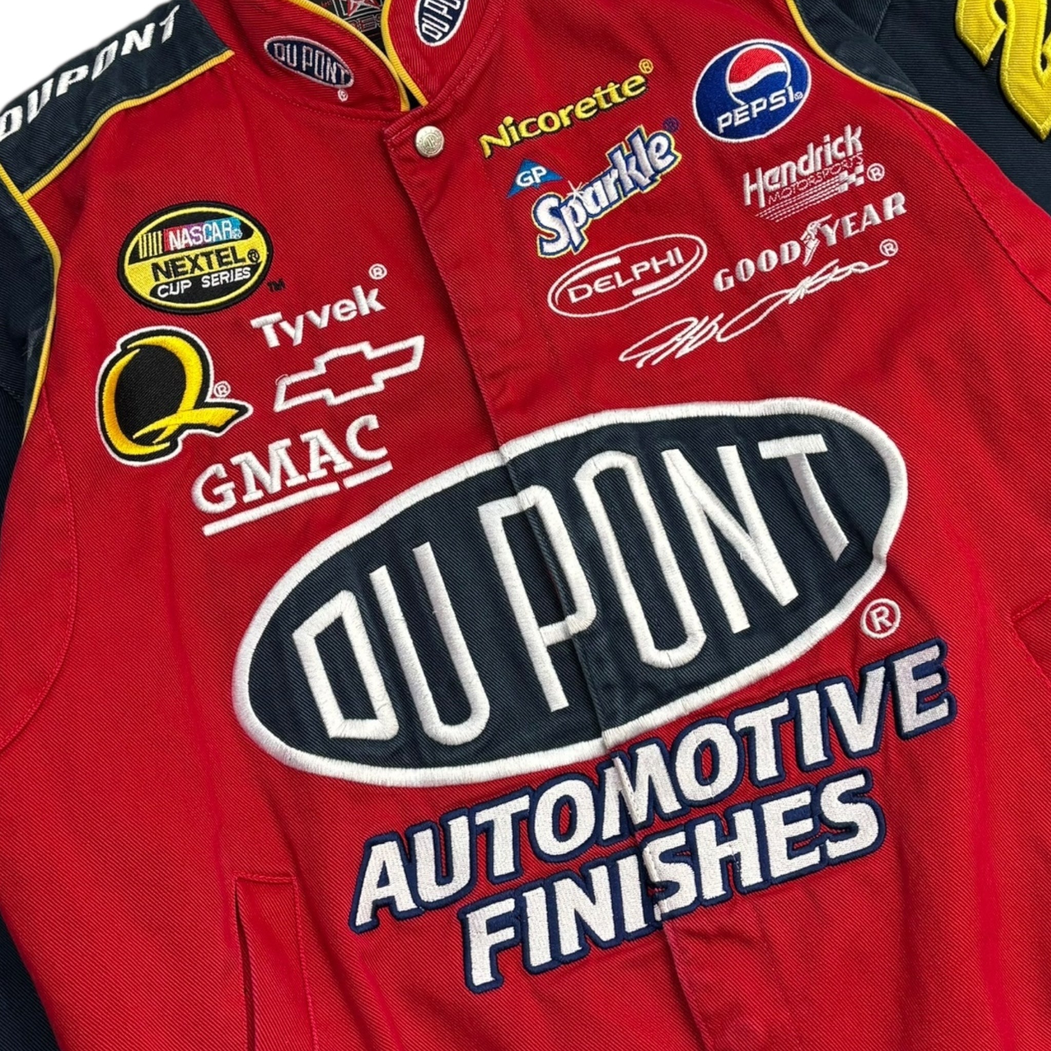 Vintage DuPont Jeff Gordon NASCAR Racing Jacket
