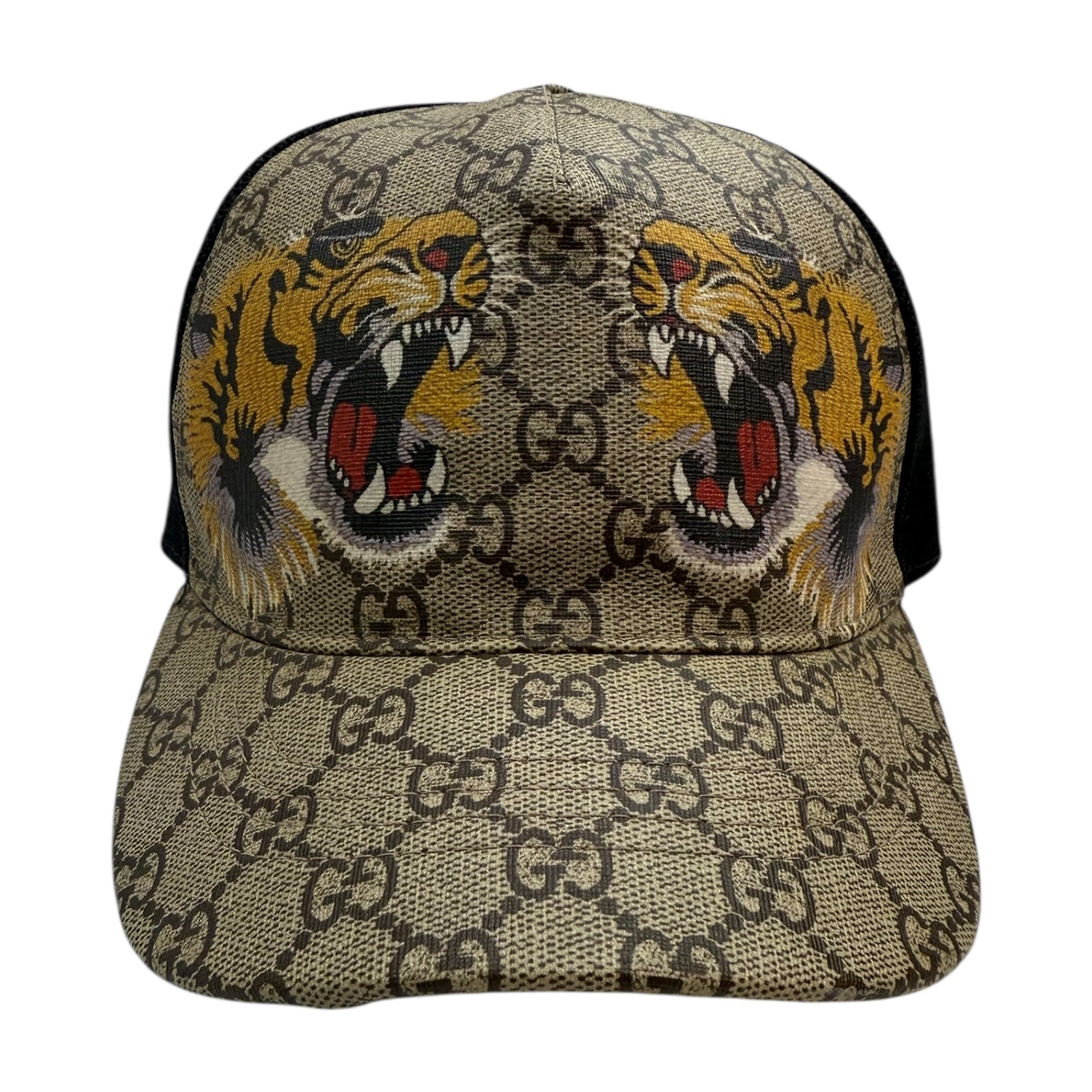 Gucci GG Tiger Print Baseball Cap