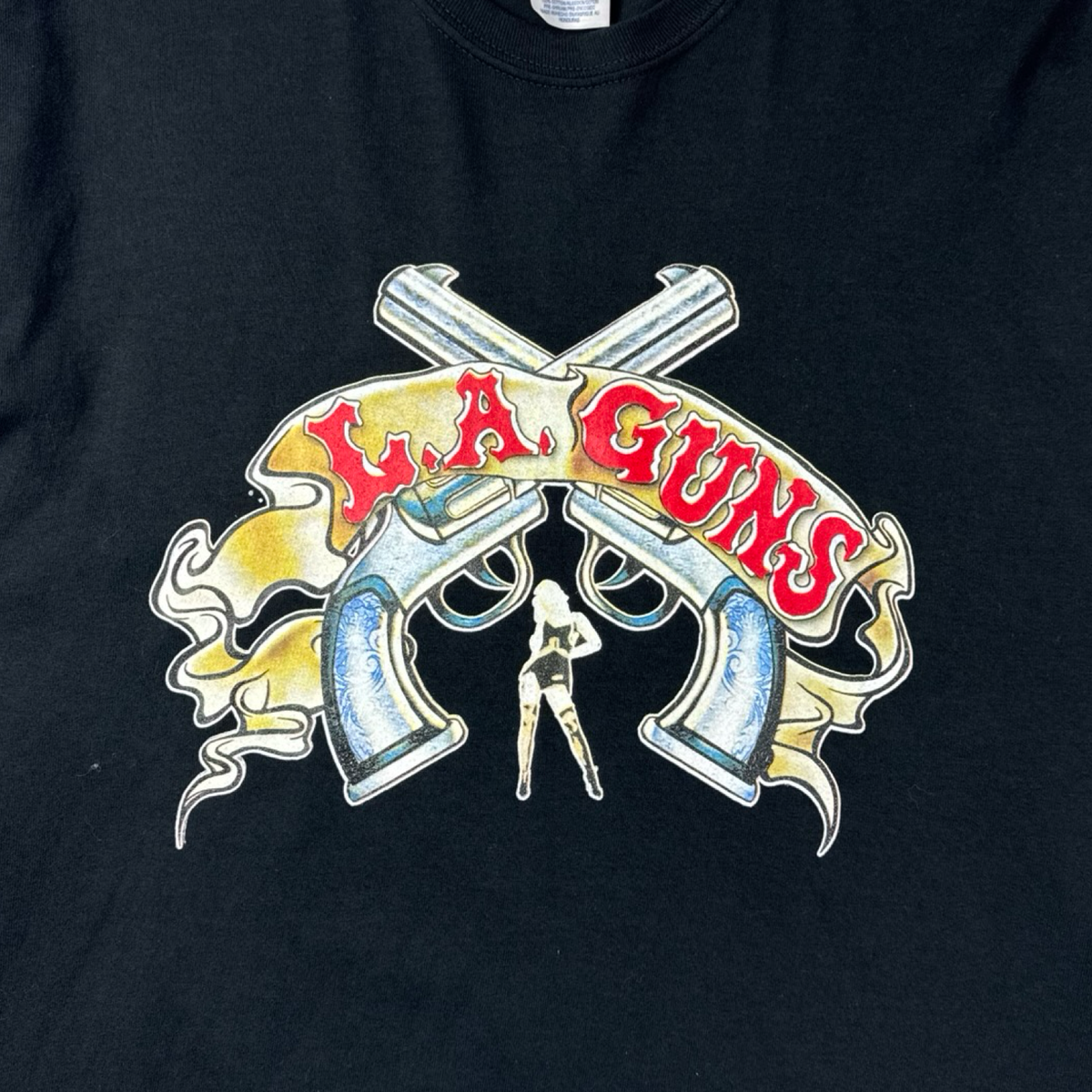 Vintage L.A. Guns Longsleeve Band T-Shirt Black