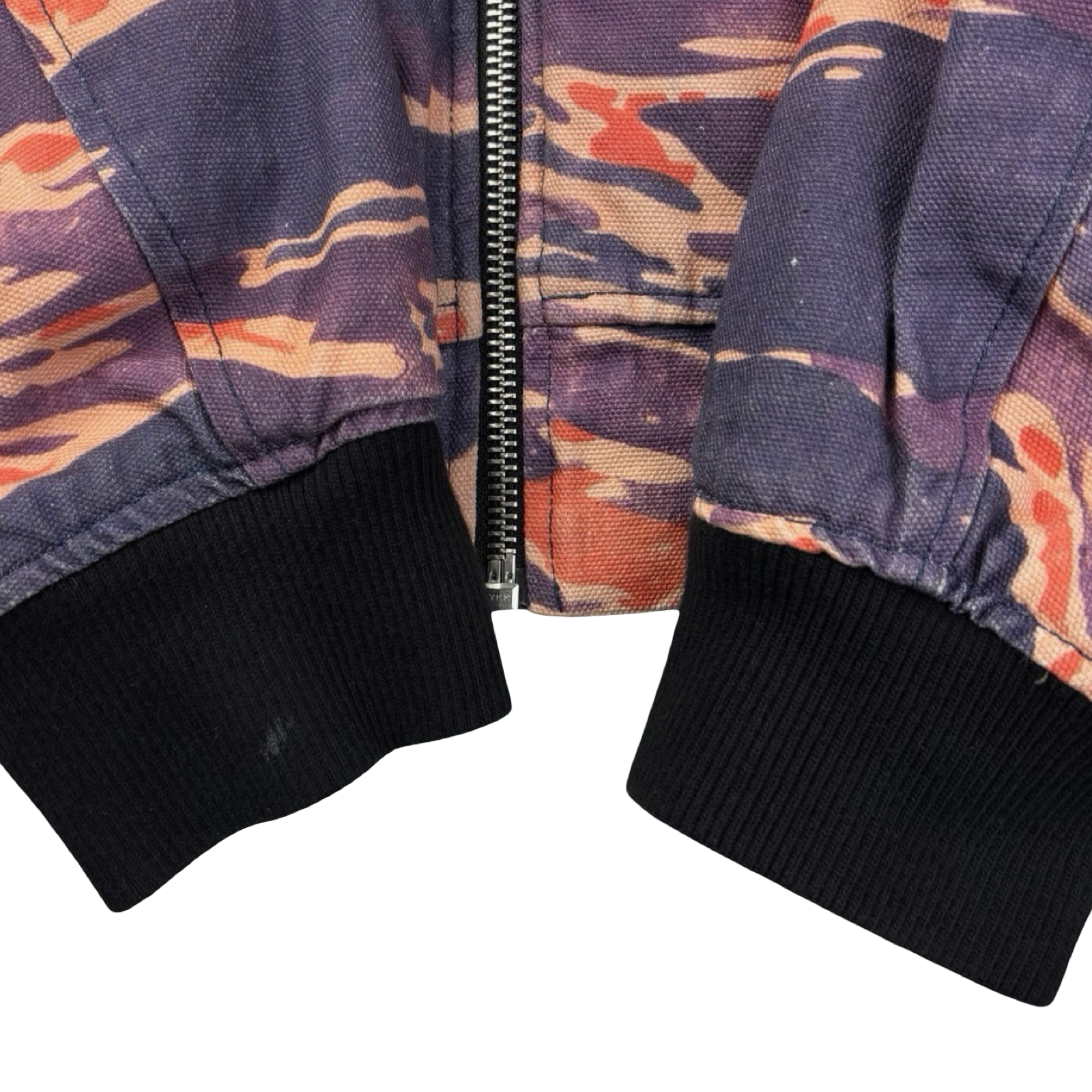 Stussy Tigris Canvas Bomber Jacket Purple