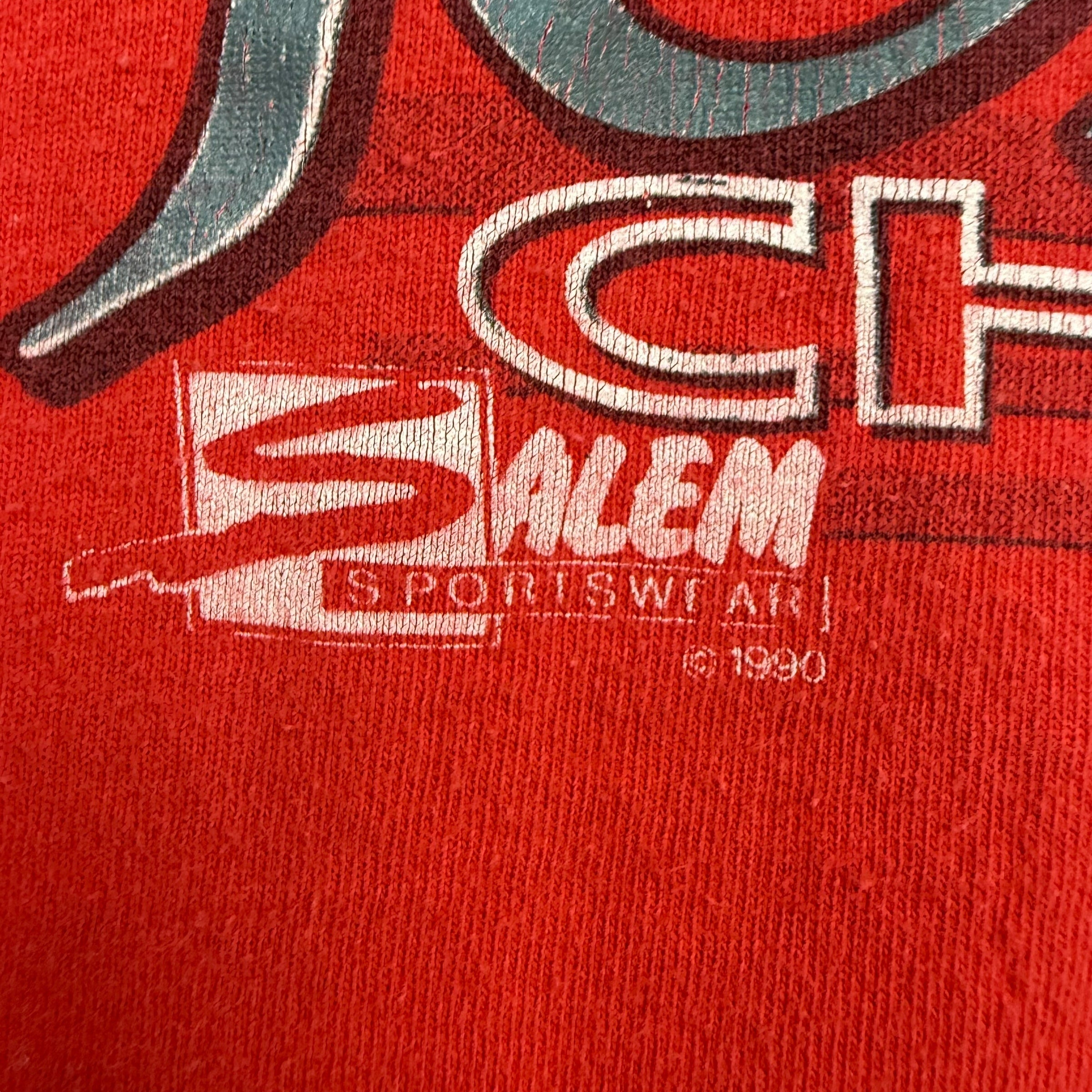 1990 Salem Sports Michael Jordan Tee Red
