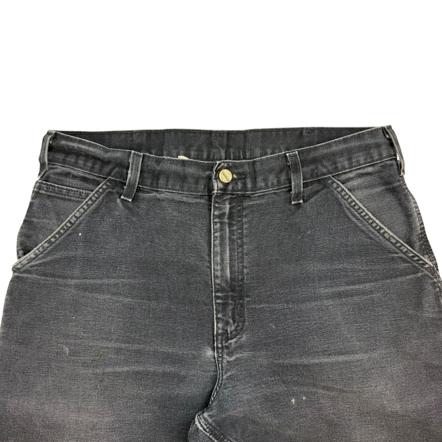 Vintage Carhartt Dungaree Pants Petroleum Blue