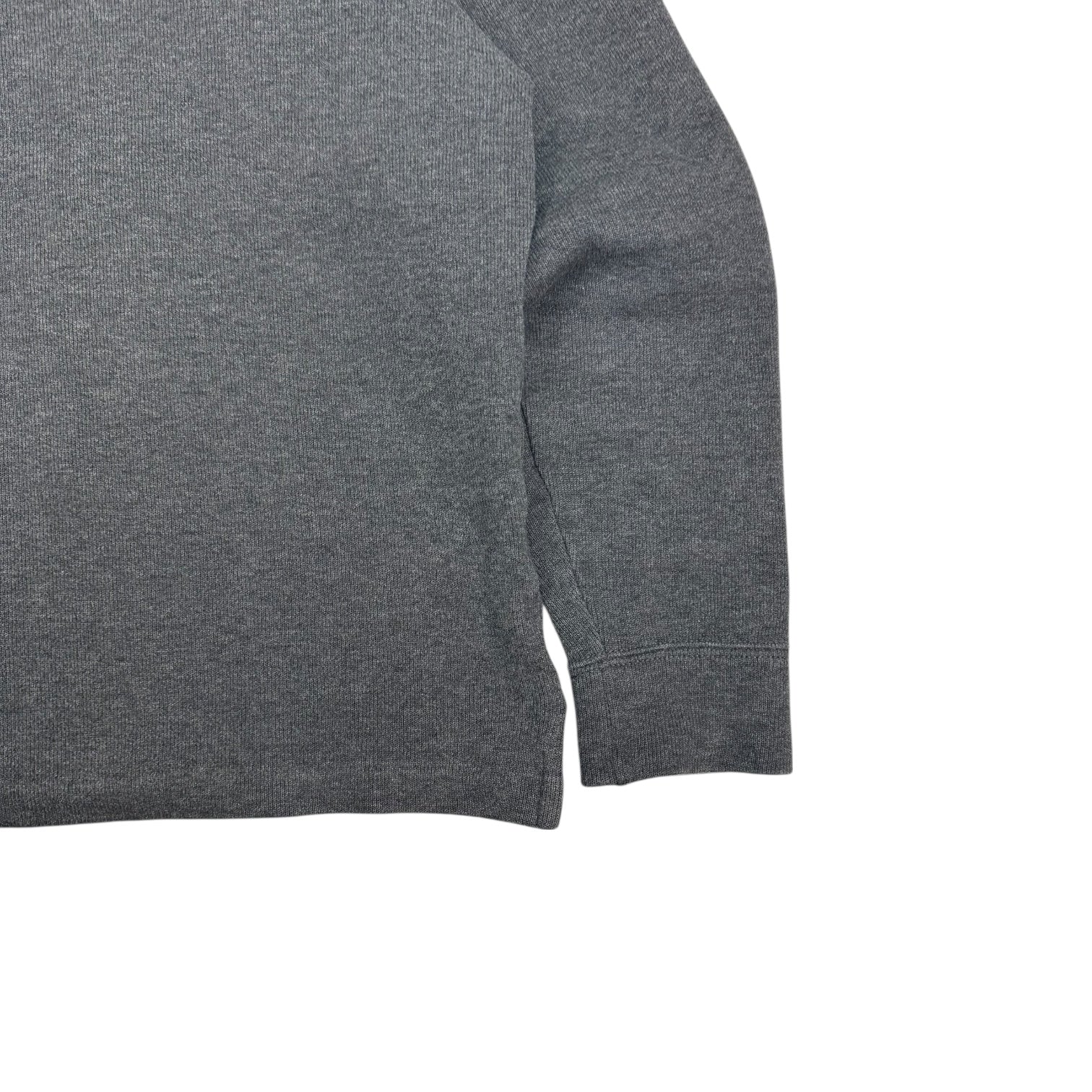 Vintage Polo Ralph Lauren Quarter Zip Sweater Dark Grey