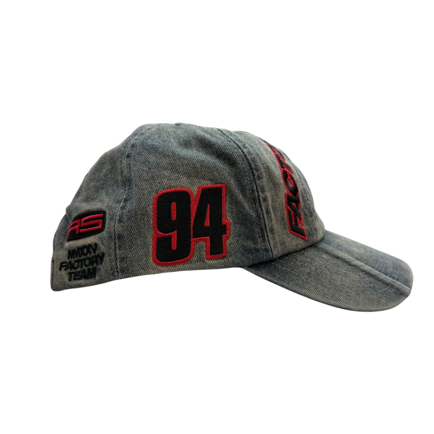 Supreme Fox Racing 6 Panel Hat Denim