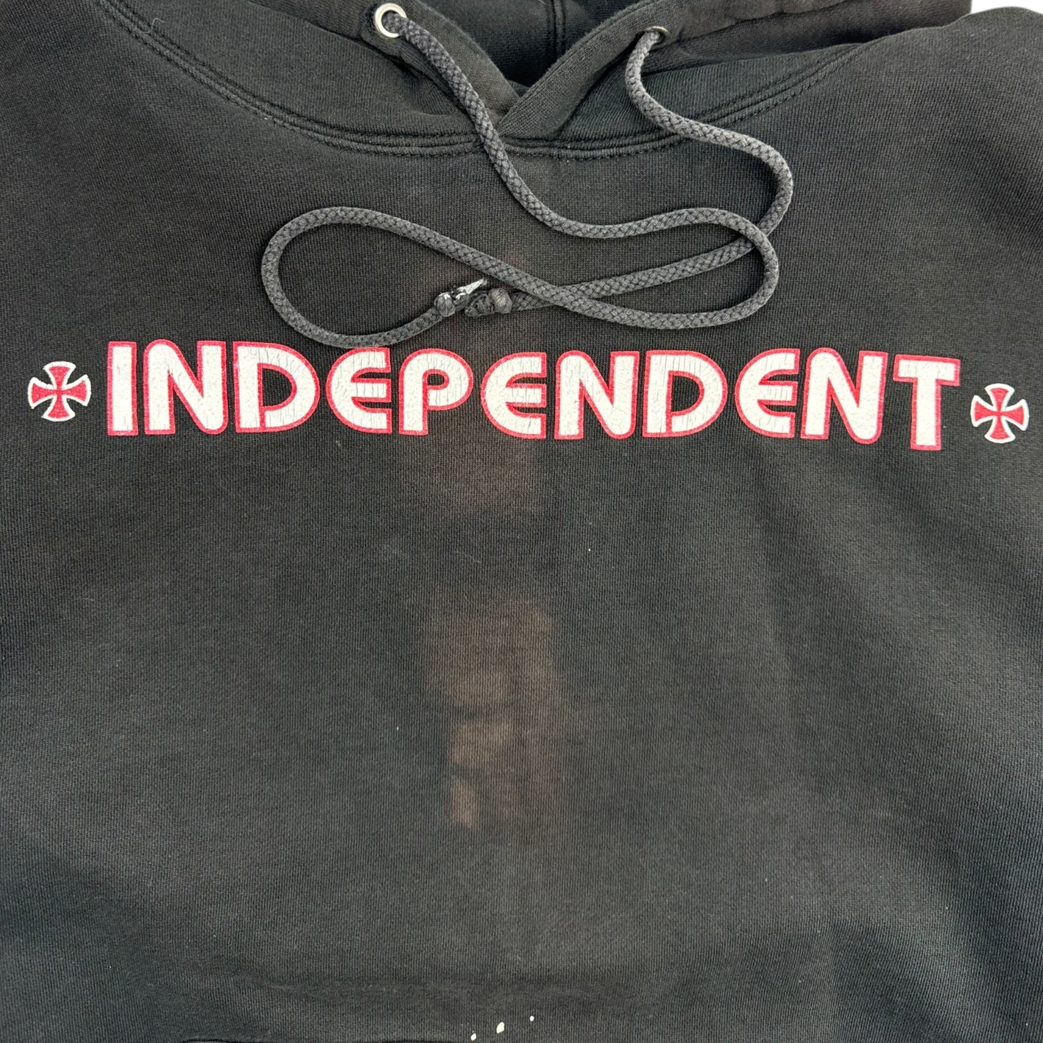 Vintage Y2K Independent Hoodie Black