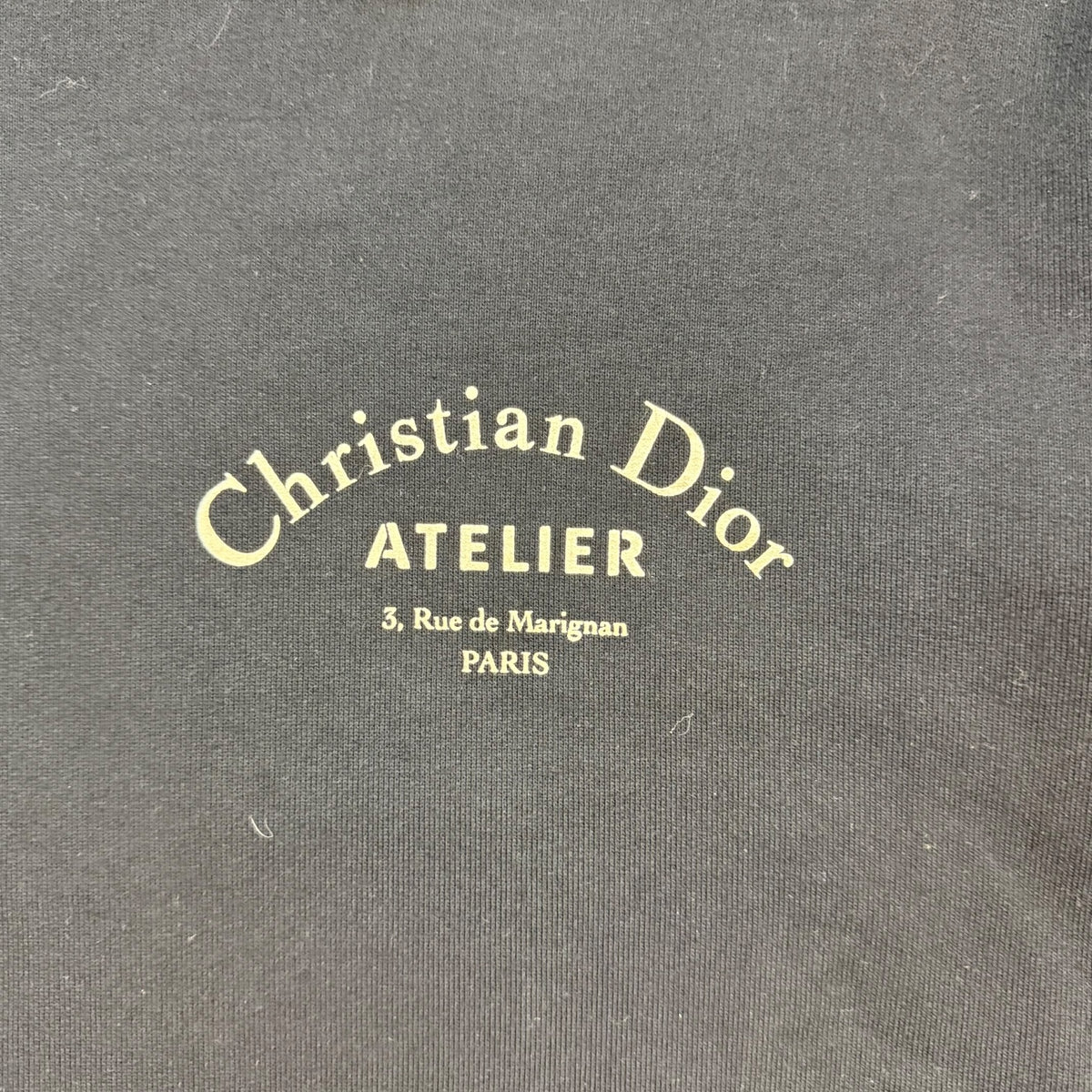 Cristian Dior Atelier Crewneck Black
