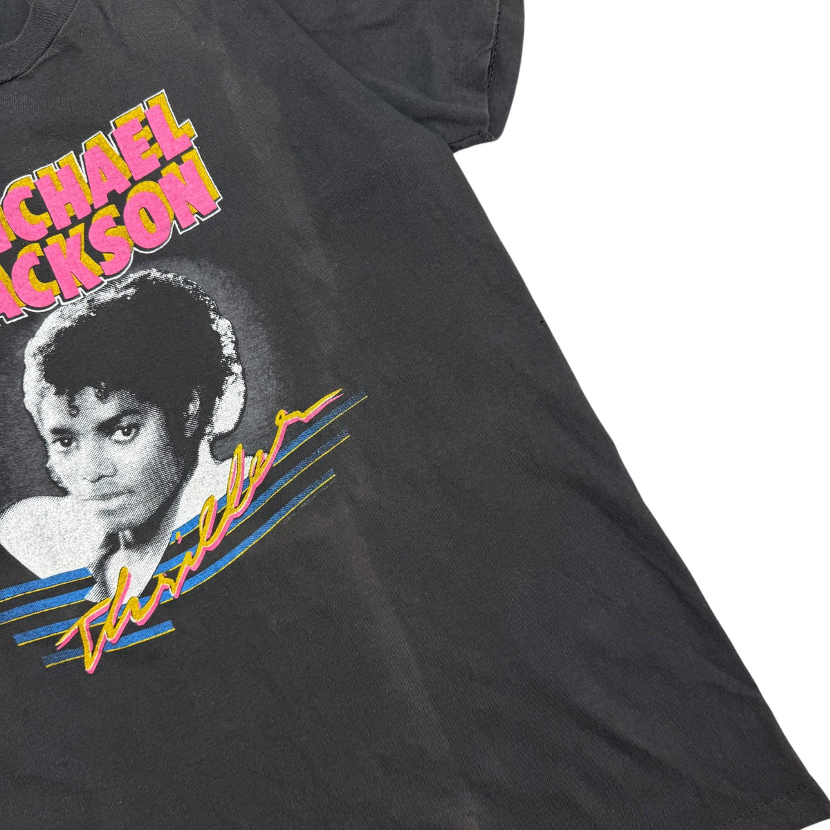 1984 Michael Jackson Thriller Tee Black