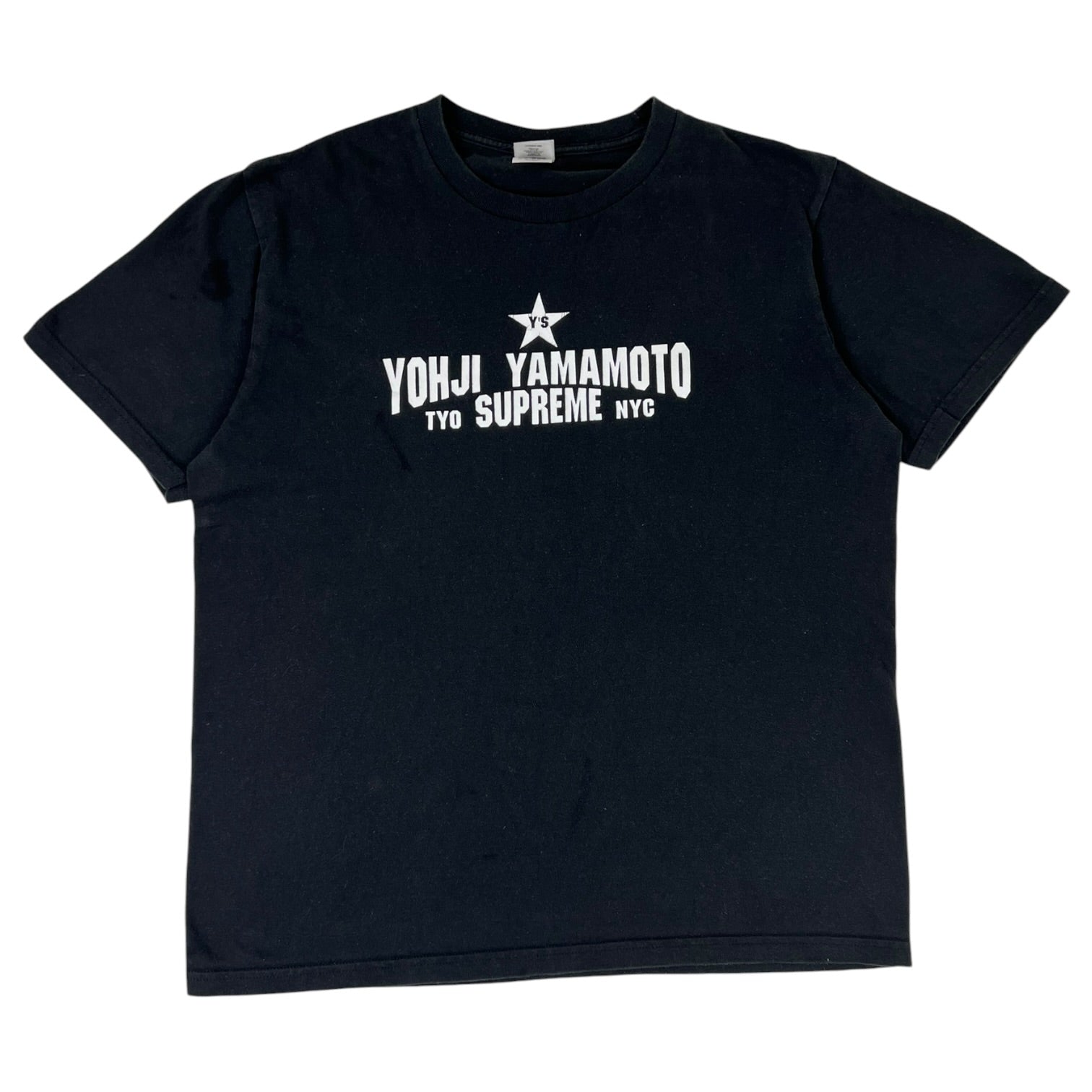 Supreme x Yohji Yamamoto “Star” T-Shirt Black