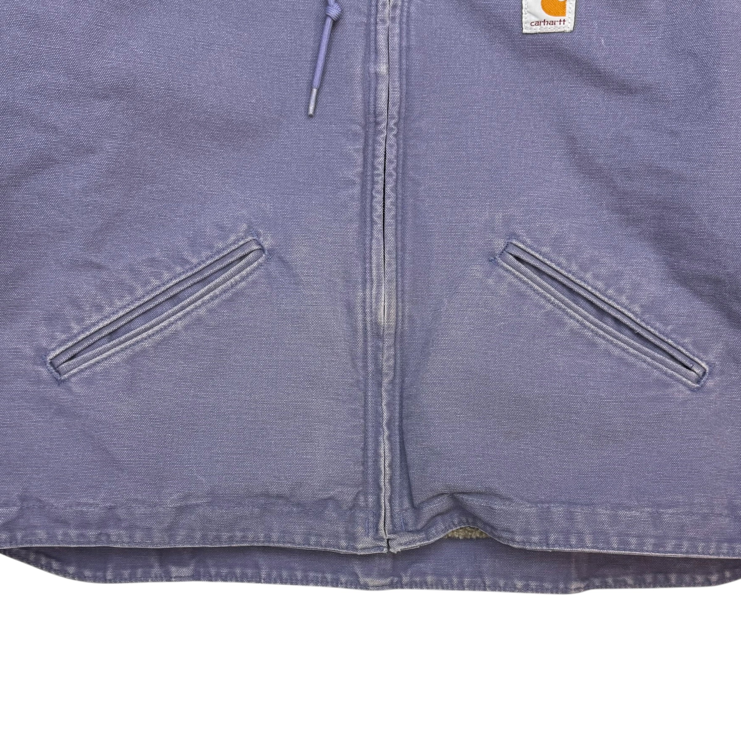 (W) Vintage Carhartt Sierra Sherpa Lined Jacket Lilac
