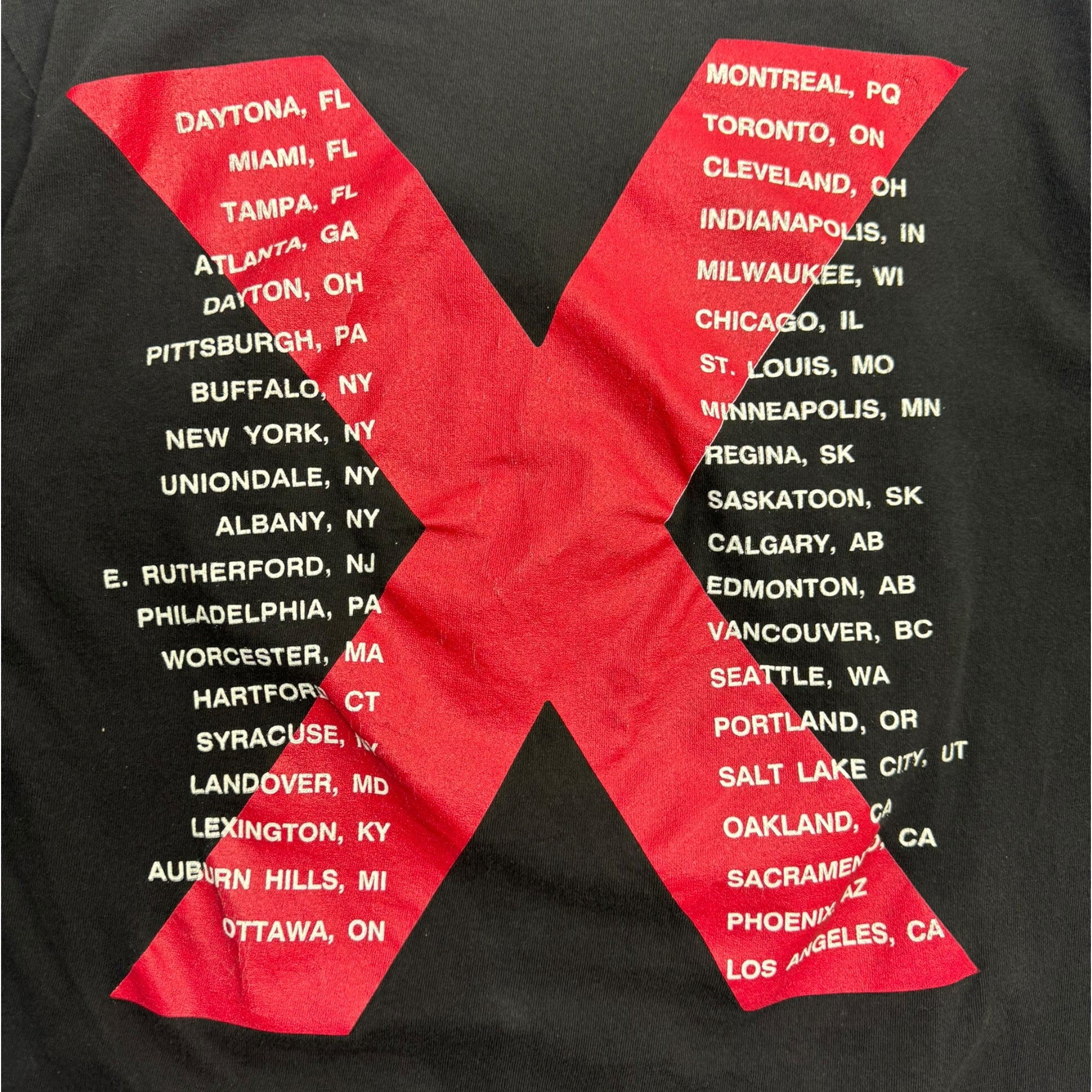 1991 INXS Rock Band Tour T-Shirt