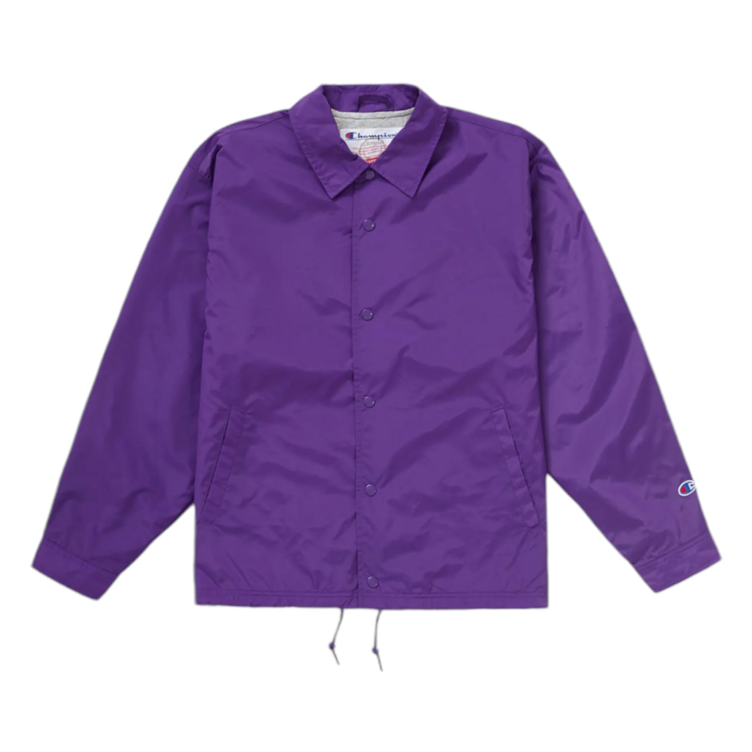 SS24 Supreme x Champion Coaches Jacket Purple