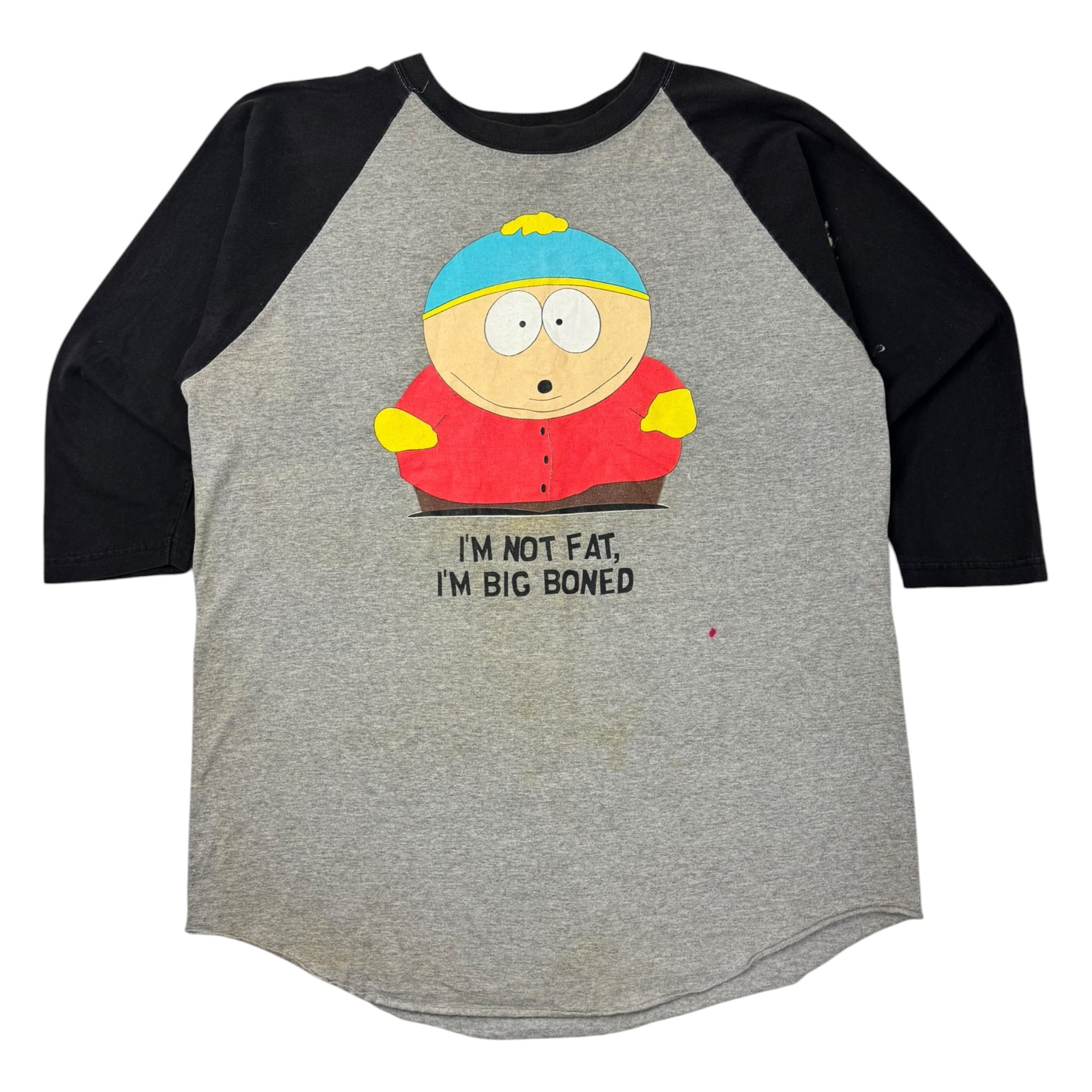 1997 South Park “I’m Not Fat…” Raglan S/S T-Shirt