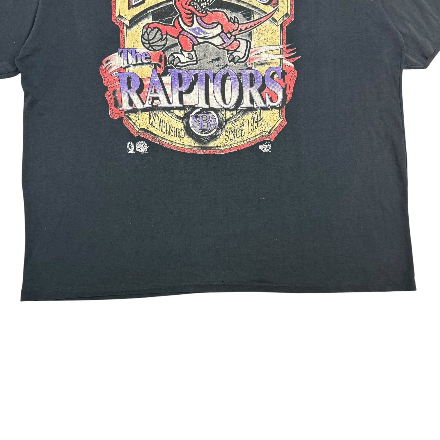 Vintage Toronto Raptors Tee Black