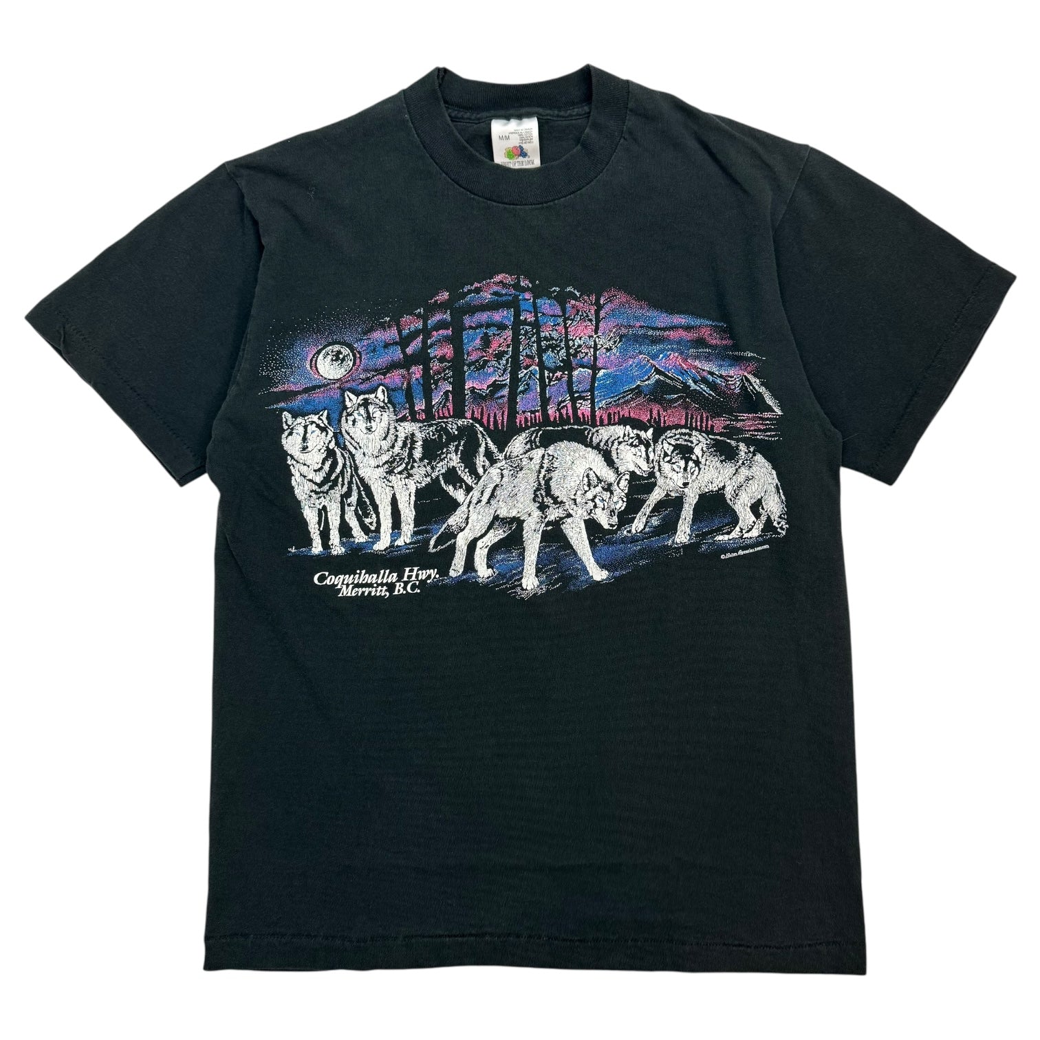1980s Coquihalla Hwy Tee Black