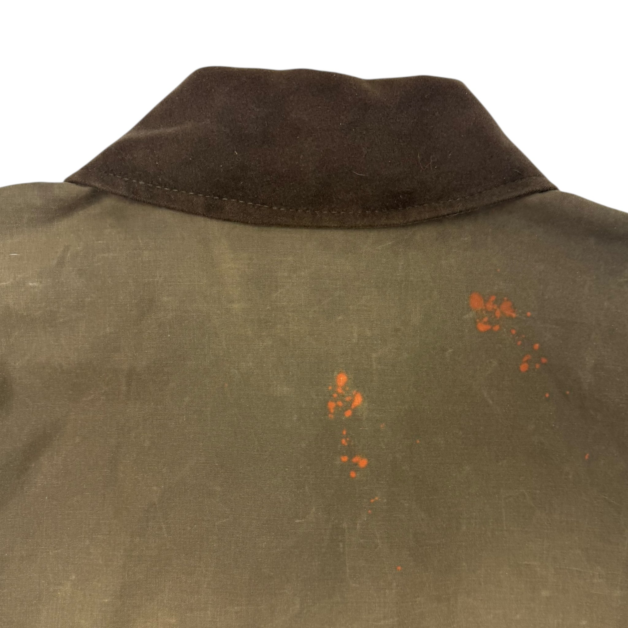Vintage Filson Cover Cloth Mile Marker Coat Otter Green