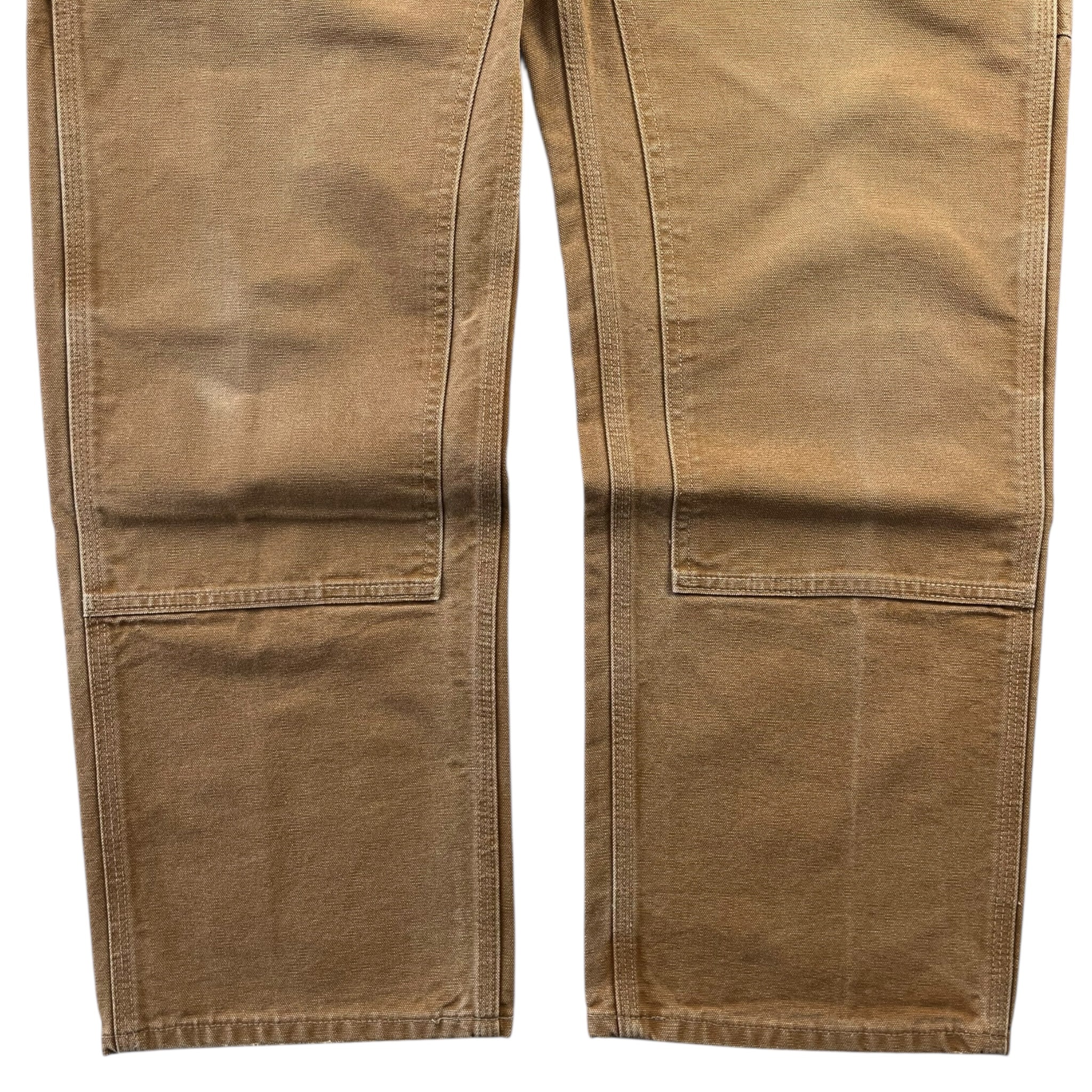 Carhartt miUSA Worked in Tan Double Knee Pants