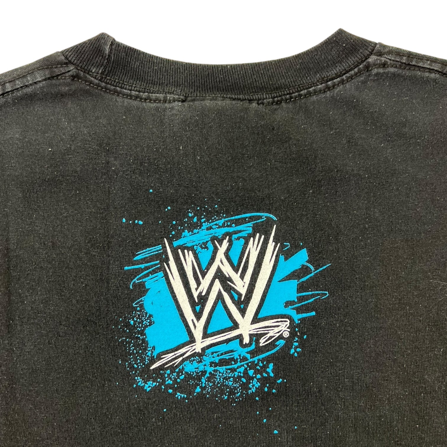 Vintage WWE Caricature T-Shirt Black