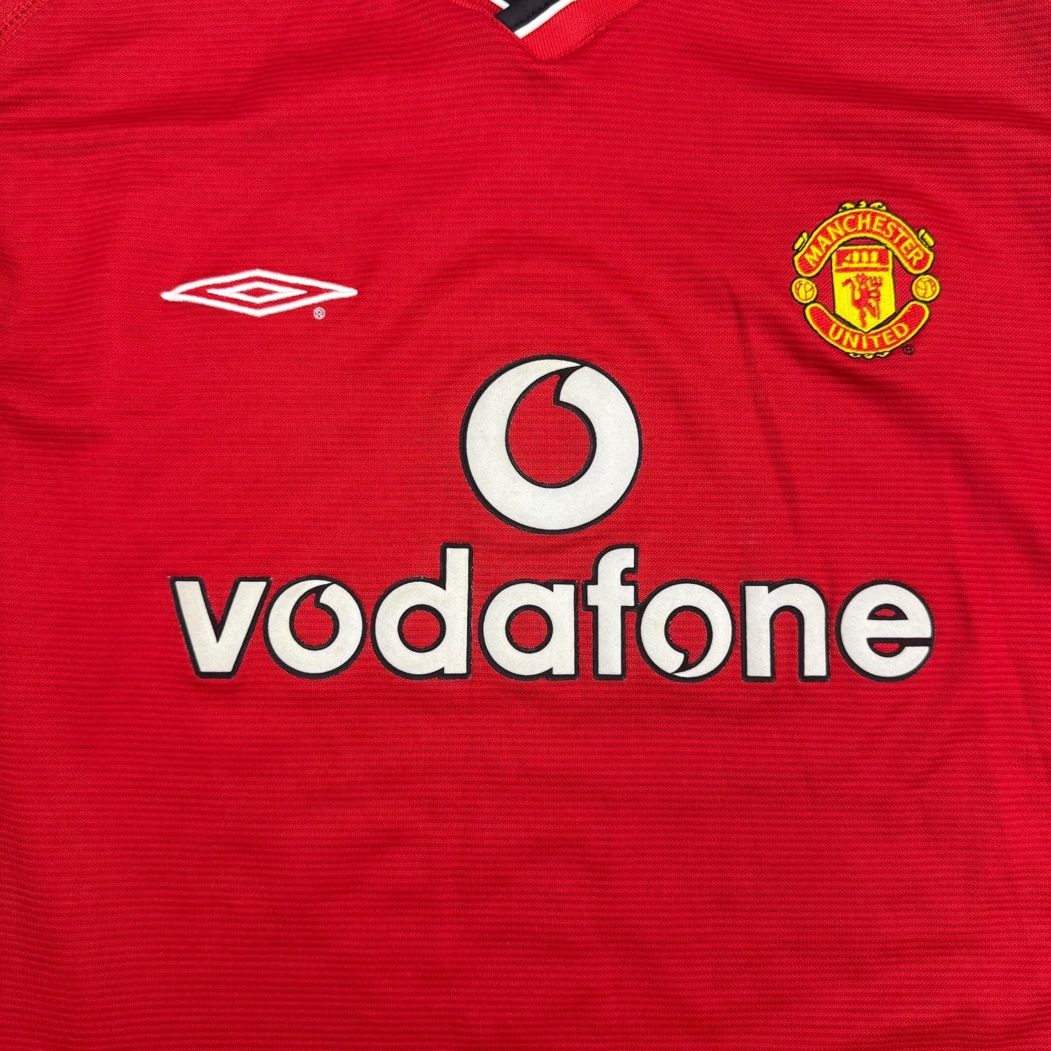 Vintage Umbro Manchester United Home Jersey Red