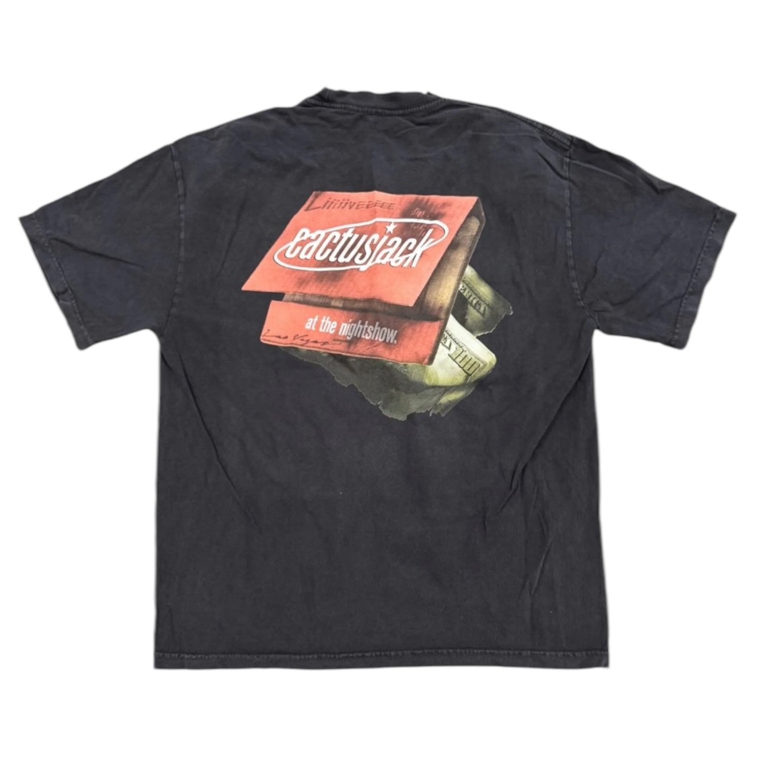 Travis Scott Nightshow Match T-Shirt Black